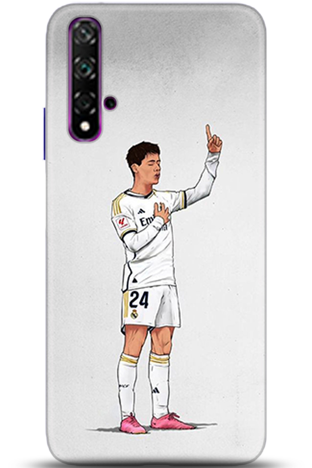 Huawei Nova 5T Uyumlu Kılıf HD Baskılı Kılıf - Followed Institution 5333