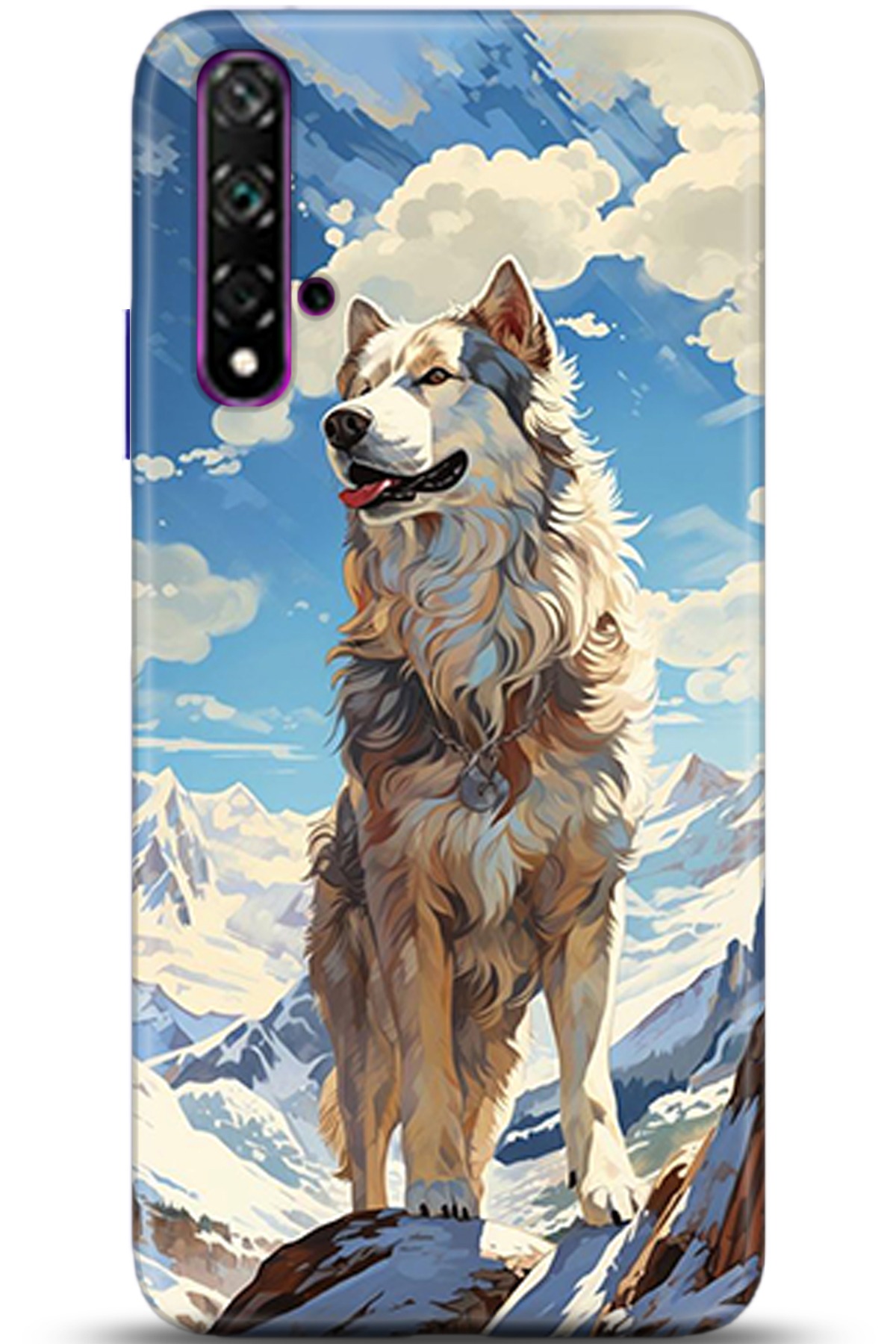 Huawei Nova 5T Uyumlu Kılıf HD Baskılı Kılıf - Followed Institution 5357