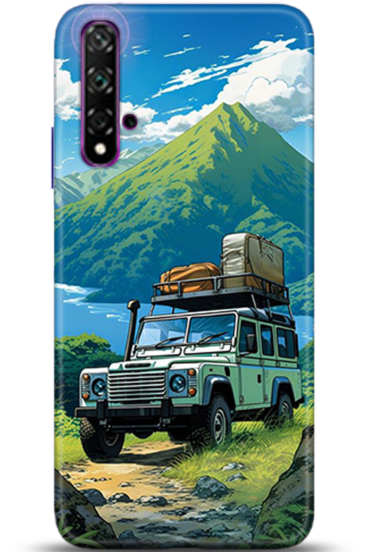 Huawei Nova 5T Uyumlu Kılıf HD Baskılı Kılıf - Followed Institution 5362