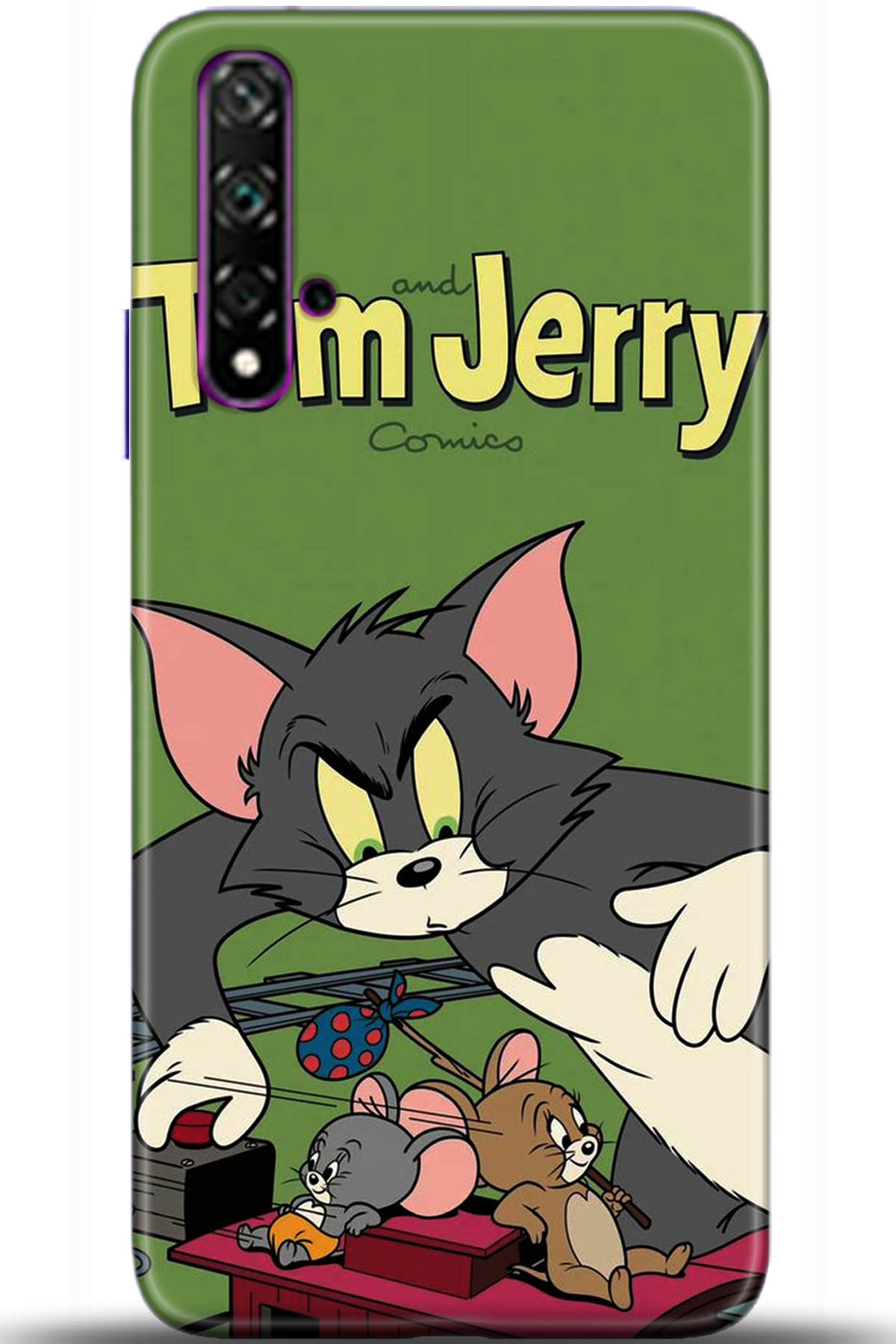 Huawei Nova 5T Uyumlu Kılıf HD Baskılı Kılıf - Followed Institution 5373