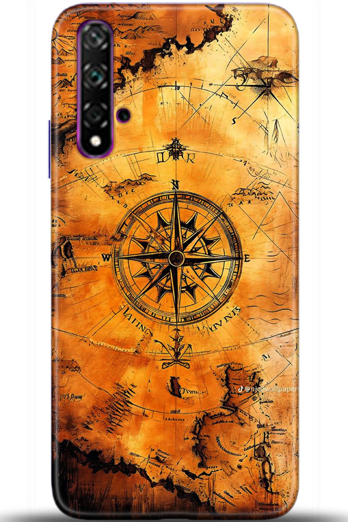 Huawei Nova 5T Uyumlu Kılıf HD Baskılı Kılıf - Followed Institution 5383