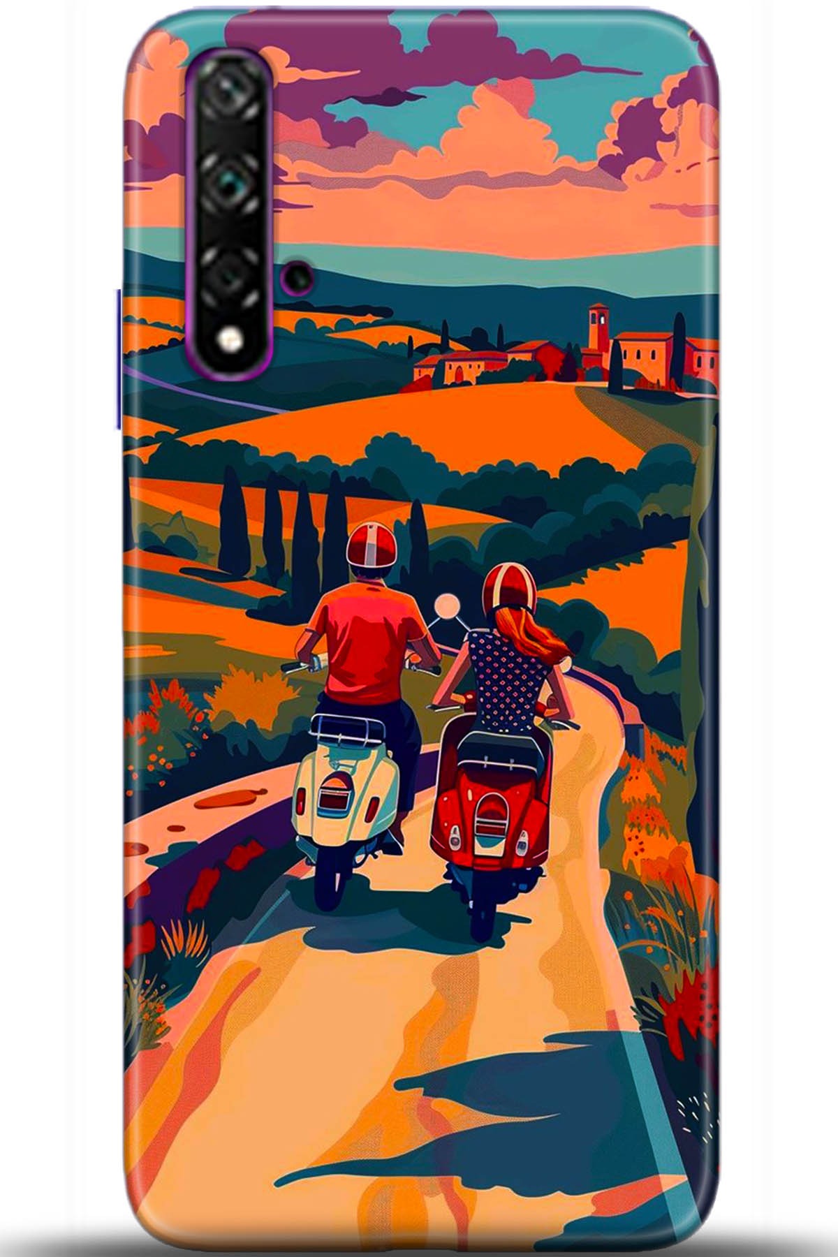 Huawei Nova 5T Uyumlu Kılıf HD Baskılı Kılıf - Followed Institution 5390