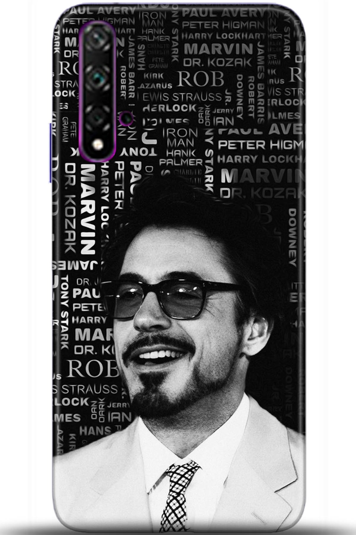 Huawei Nova 5T Uyumlu Kılıf HD Baskılı Kılıf - Followed Institution 5397