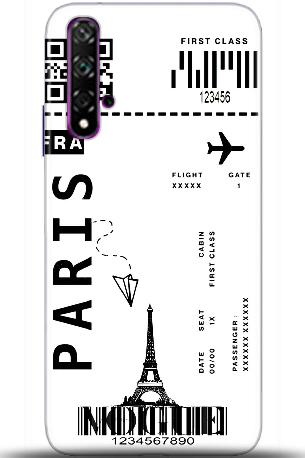 Huawei Nova 5T Uyumlu Kılıf HD Baskılı Kılıf - Followed Institution 5414