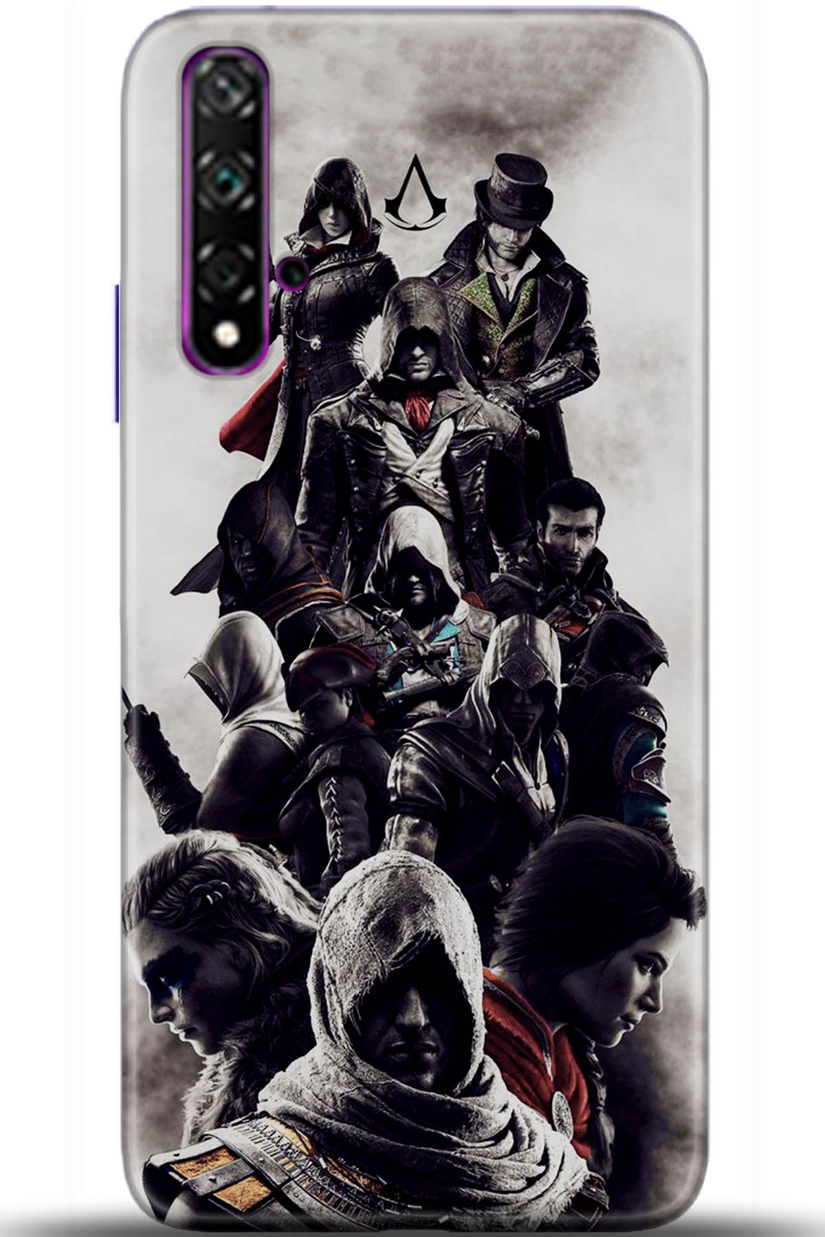 Huawei Nova 5T Uyumlu Kılıf HD Baskılı Kılıf - Followed Institution 5426