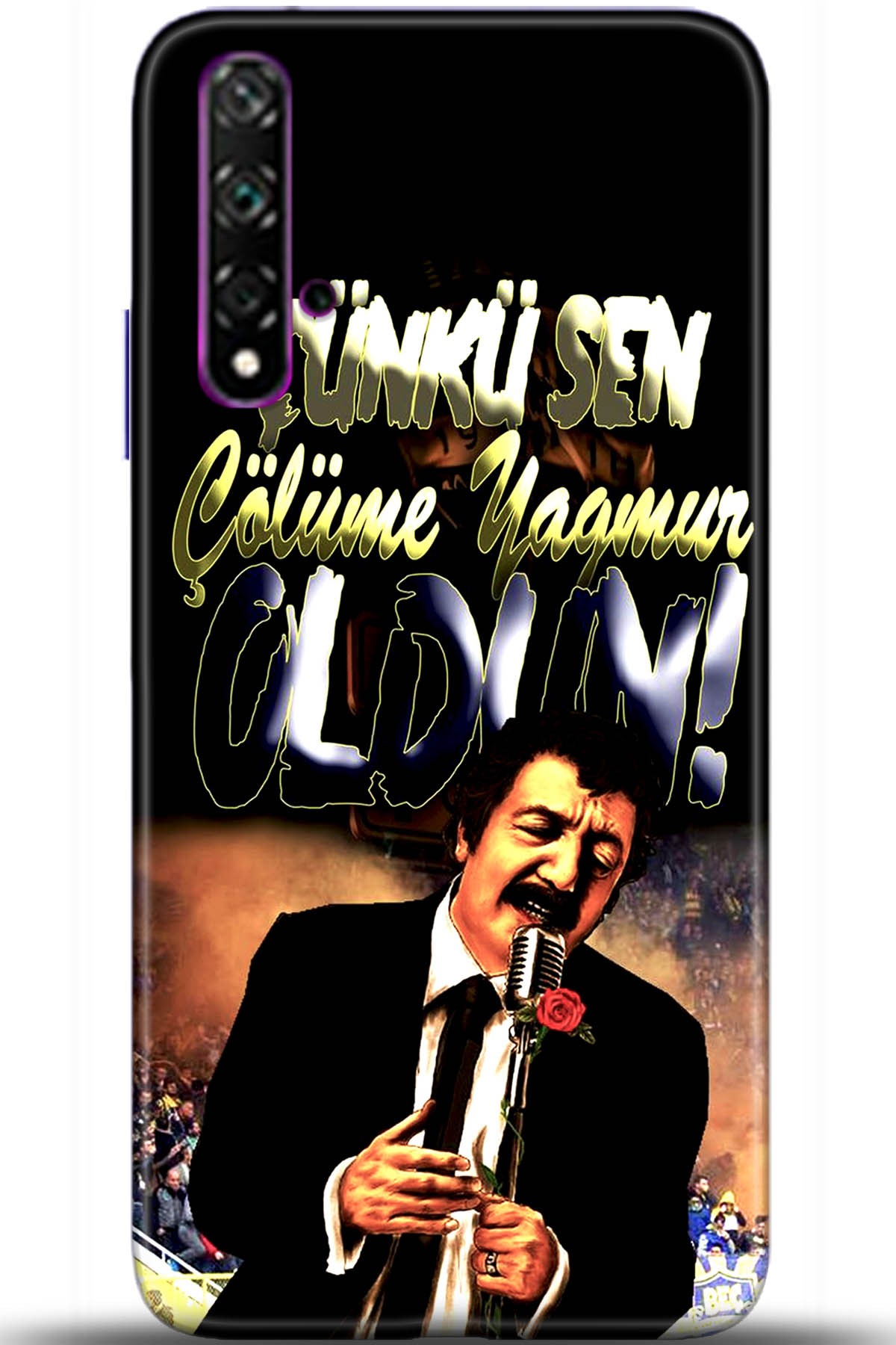 Huawei Nova 5T Uyumlu Kılıf HD Baskılı Kılıf - Followed Institution 5449