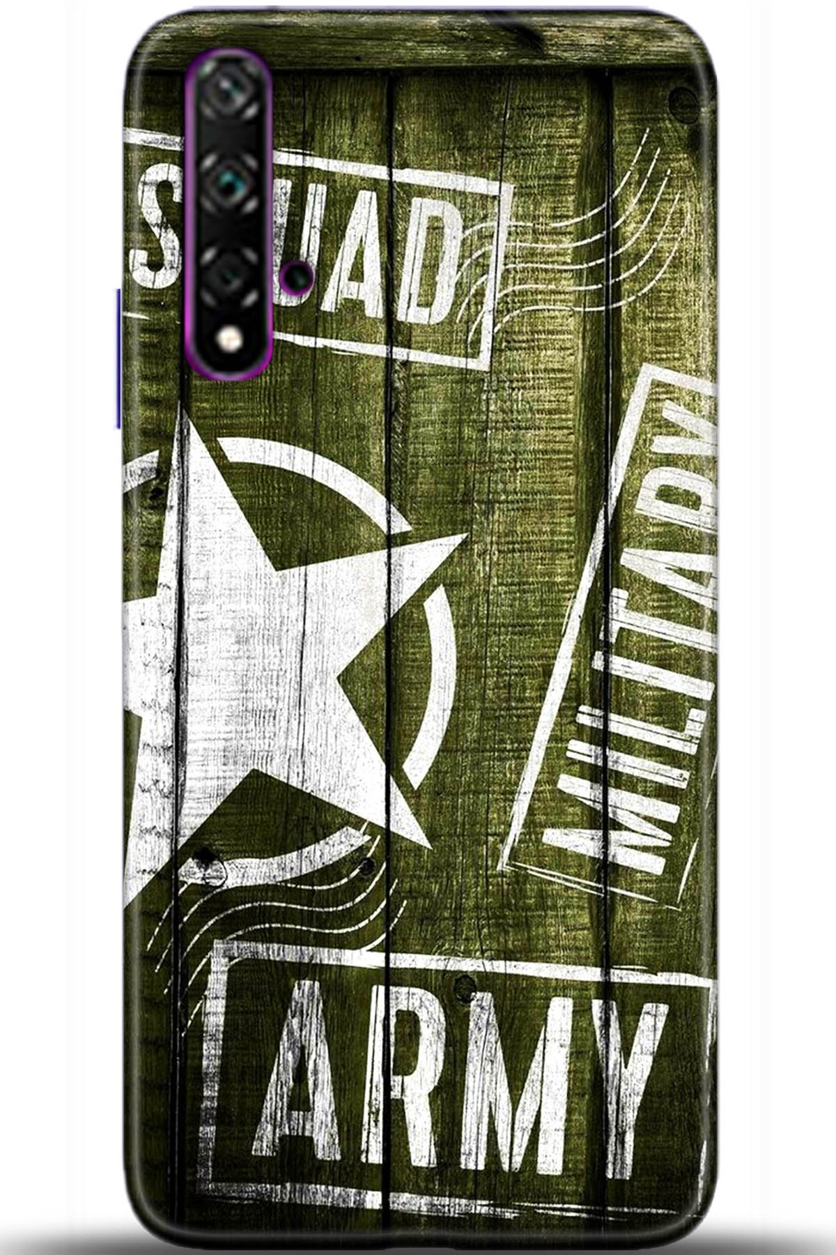 Huawei Nova 5T Uyumlu Kılıf HD Baskılı Kılıf - Followed Institution 5476