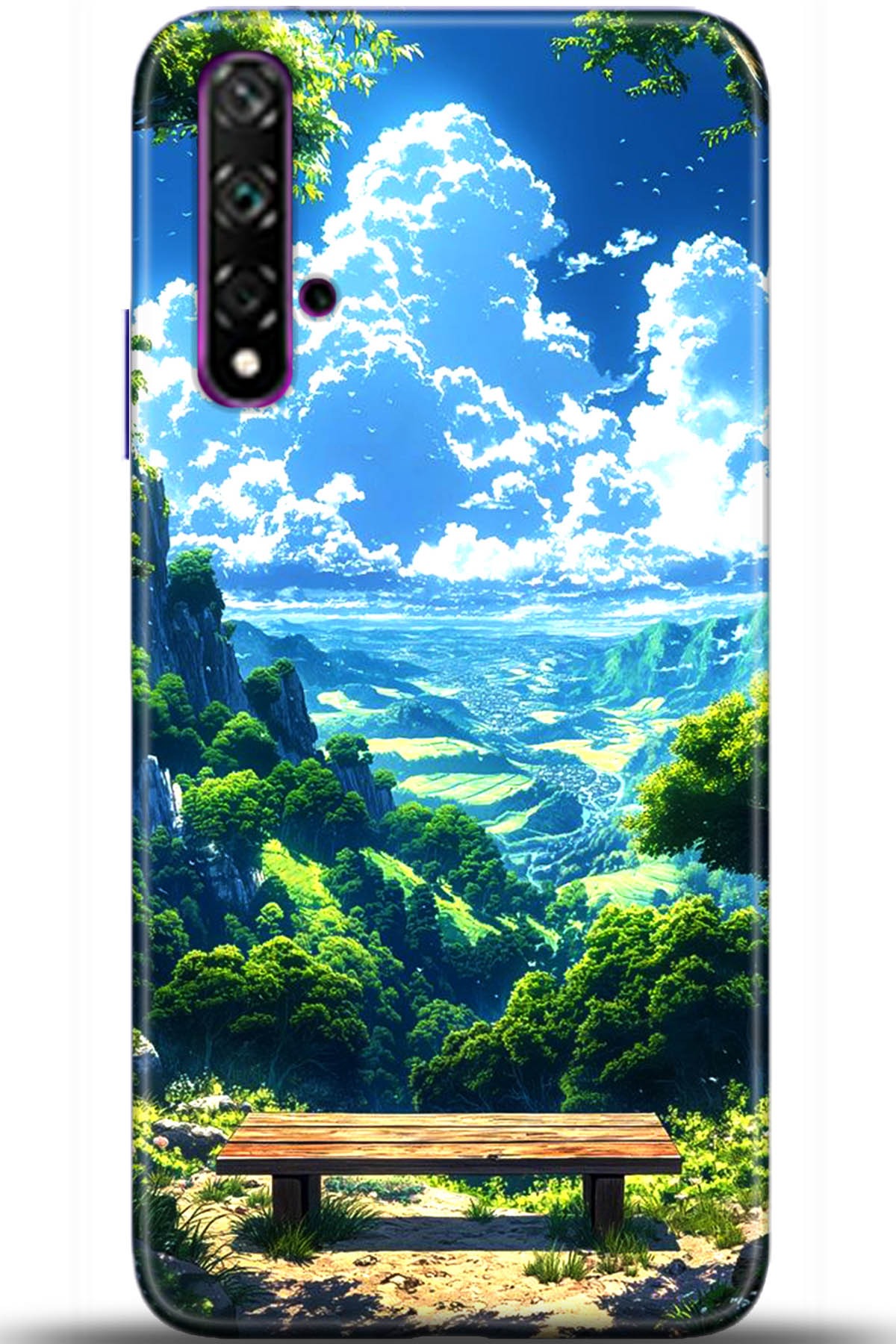 Huawei Nova 5T Uyumlu Kılıf HD Baskılı Kılıf - Followed Institution 5497