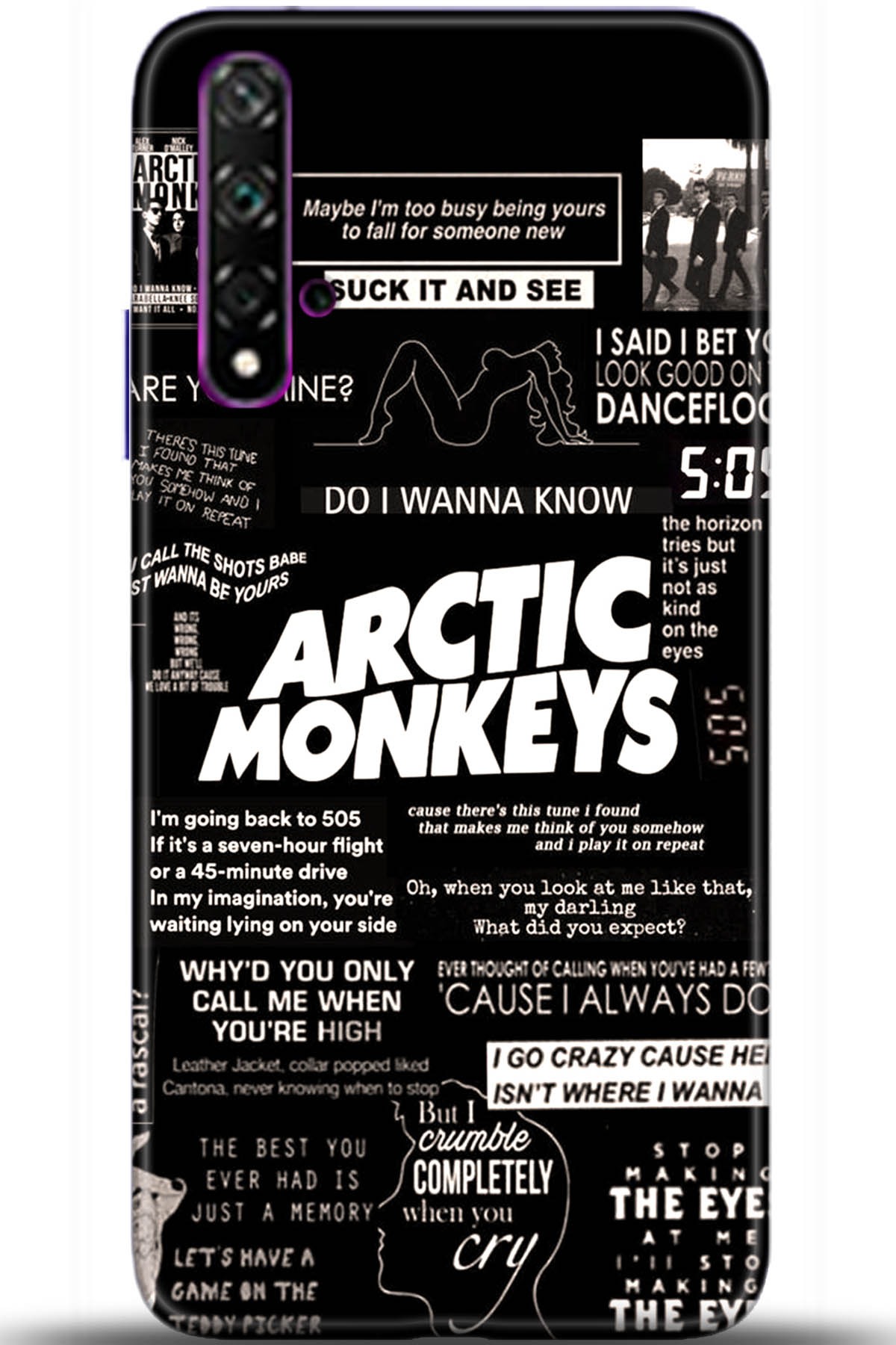 Huawei Nova 5T Uyumlu Kılıf HD Baskılı Kılıf - Followed Institution 5538