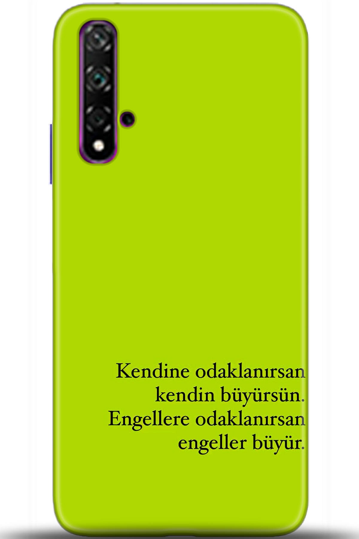 Huawei Nova 5T Uyumlu Kılıf HD Baskılı Kılıf - Followed Institution 5593