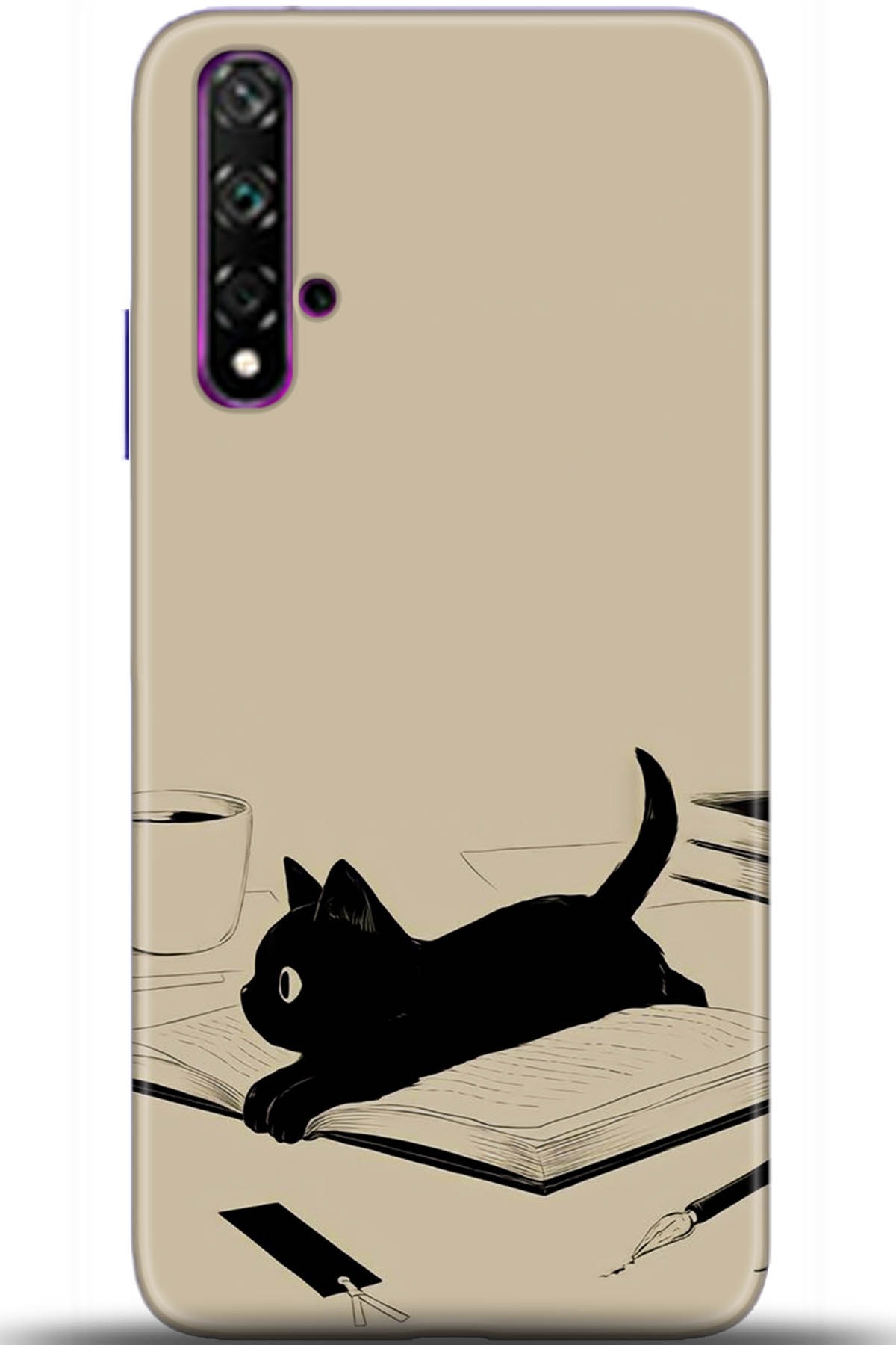 Huawei Nova 5T Uyumlu Kılıf HD Baskılı Kılıf - Followed Institution 5603