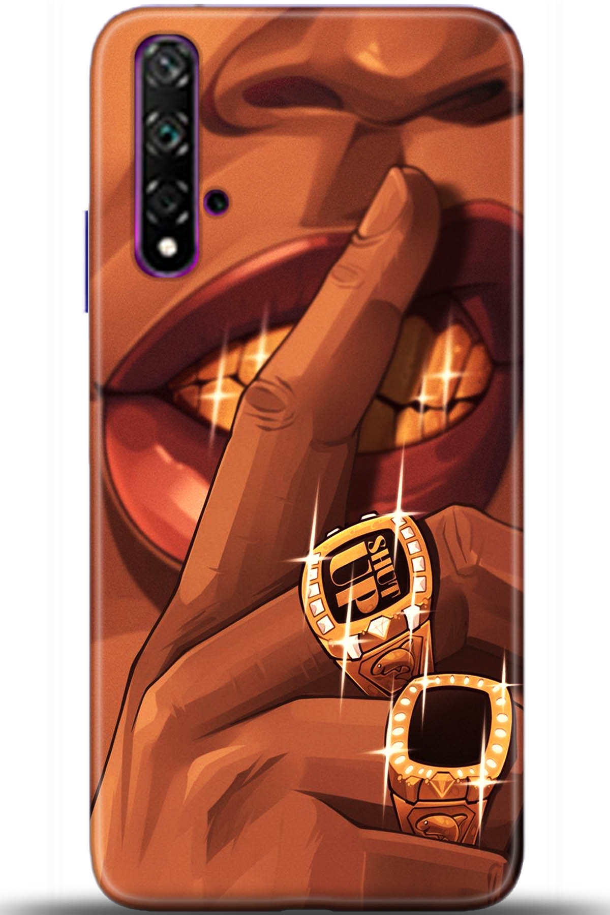 Huawei Nova 5T Uyumlu Kılıf HD Baskılı Kılıf - Followed Institution 5631