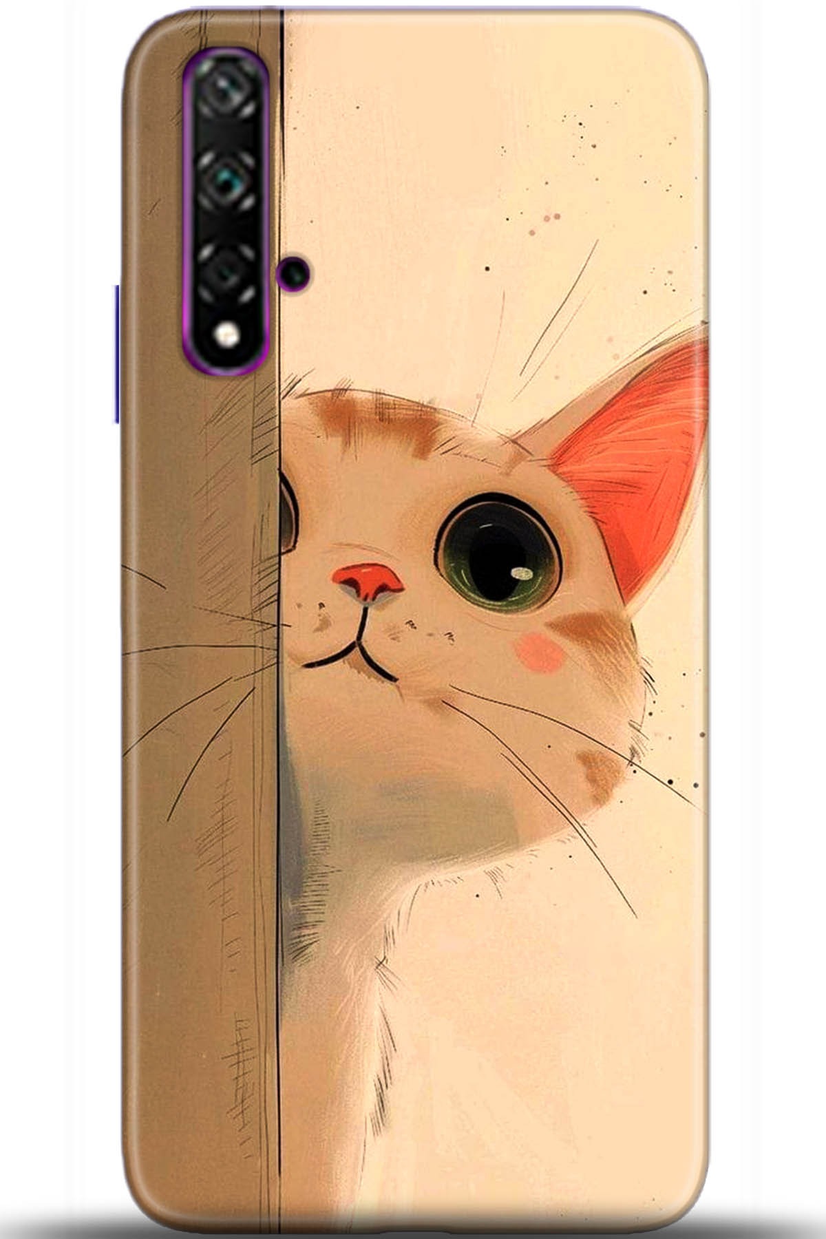 Huawei Nova 5T Uyumlu Kılıf HD Baskılı Kılıf - Followed Institution 5653