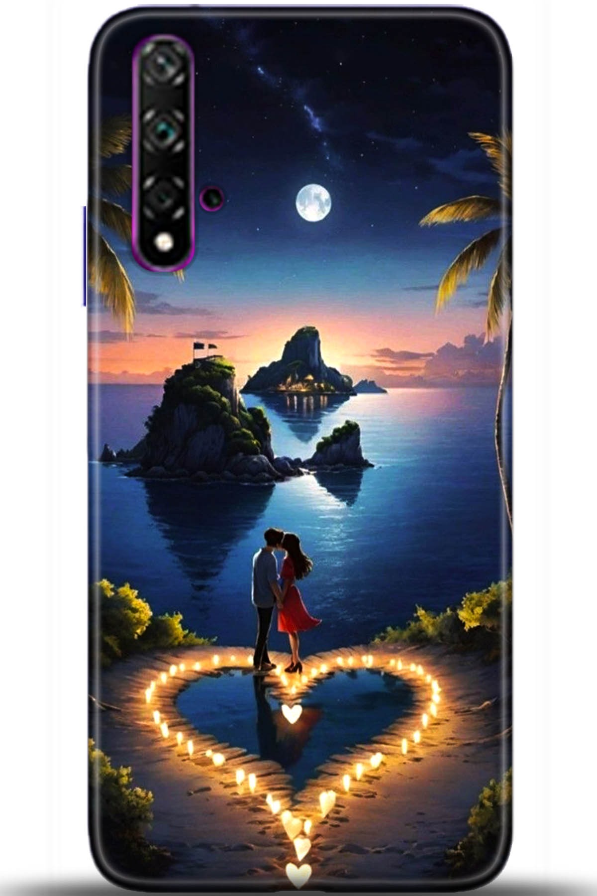 Huawei Nova 5T Uyumlu Kılıf HD Baskılı Kılıf - Followed Institution 5692