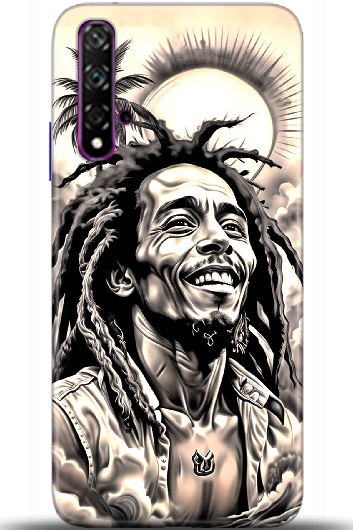 Huawei Nova 5T Uyumlu Kılıf HD Baskılı Kılıf - Followed Institution 5695