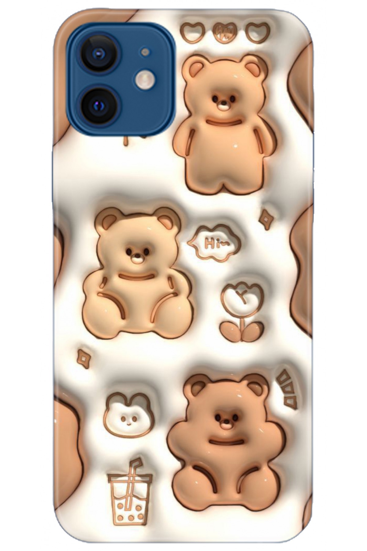 Apple iPhone 12 Mini Uyumlu Kılıf HD Baskılı Kılıf - Followed Institution 5047