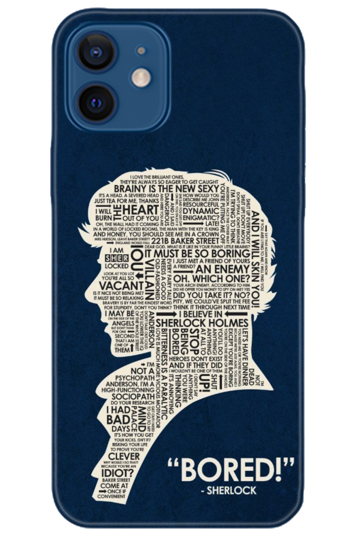 Apple iPhone 12 Mini Uyumlu Kılıf HD Baskılı Kılıf - Followed Institution 5156