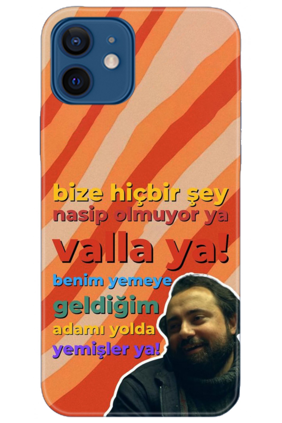 Apple iPhone 12 Mini Uyumlu Kılıf HD Baskılı Kılıf - Followed Institution 5161