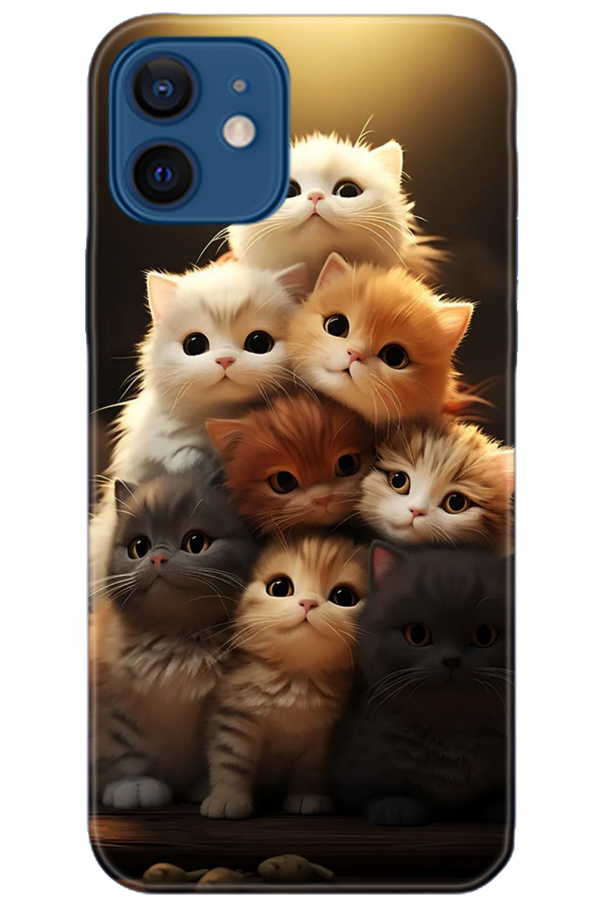 Apple iPhone 12 Mini Uyumlu Kılıf HD Baskılı Kılıf - Followed Institution 5254