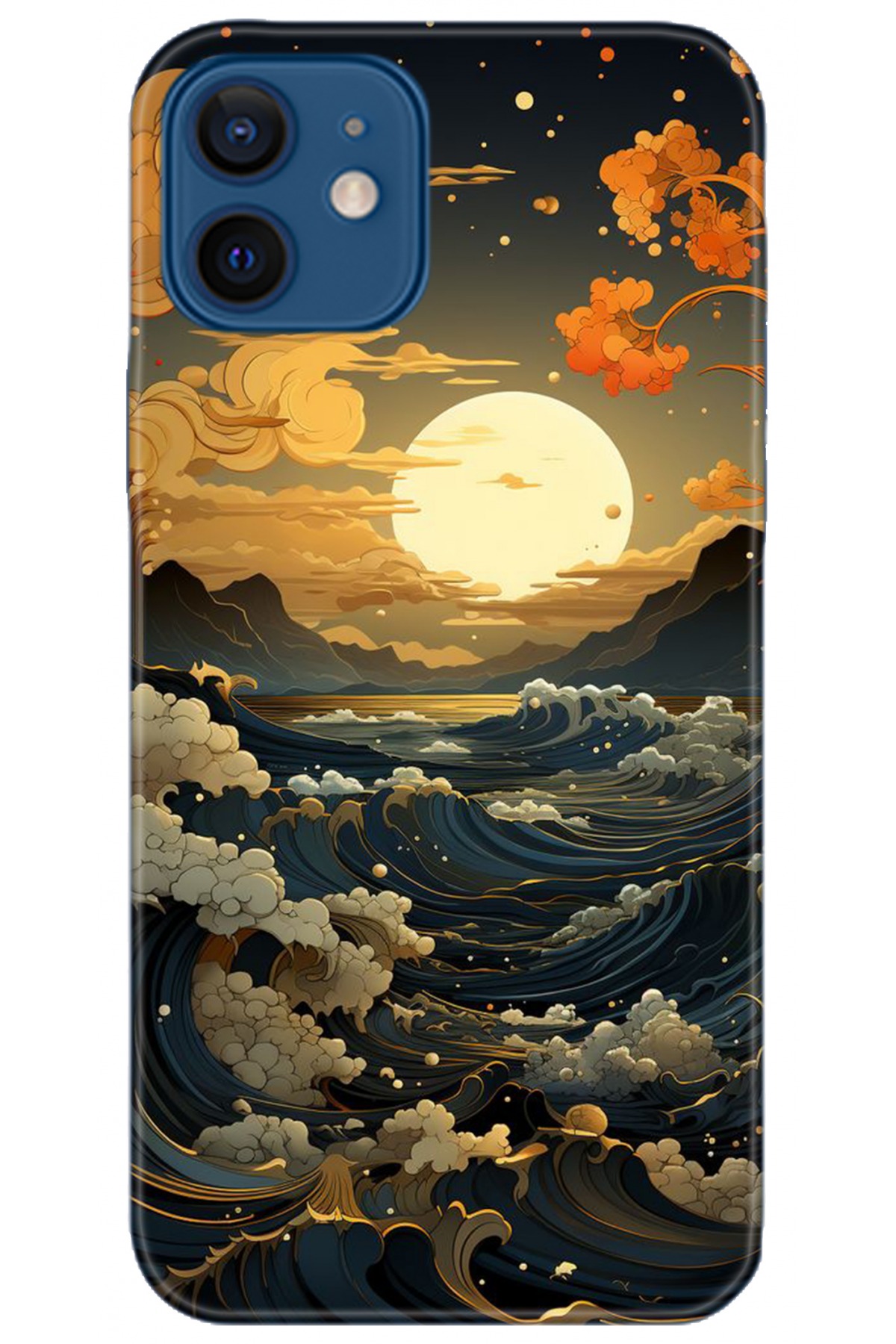 Apple iPhone 12 Mini Uyumlu Kılıf HD Baskılı Kılıf - Followed Institution 5278