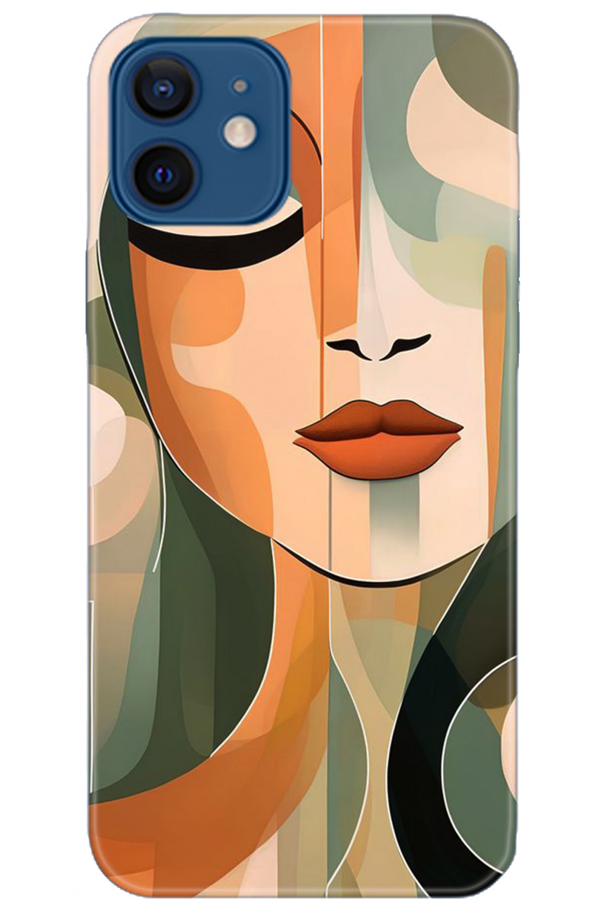 Apple iPhone 12 Mini Uyumlu Kılıf HD Baskılı Kılıf - Followed Institution 5279