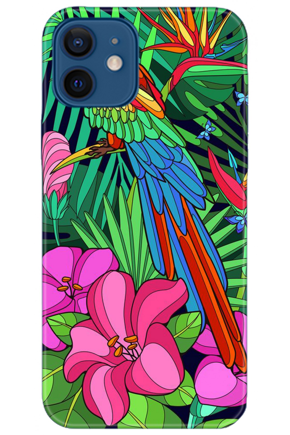 Apple iPhone 12 Mini Uyumlu Kılıf HD Baskılı Kılıf - Followed Institution 5283