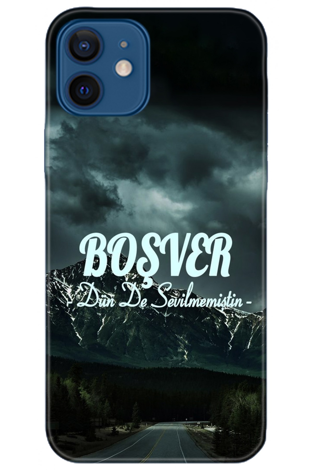 Apple iPhone 12 Mini Uyumlu Kılıf HD Baskılı Kılıf - Followed Institution 5288