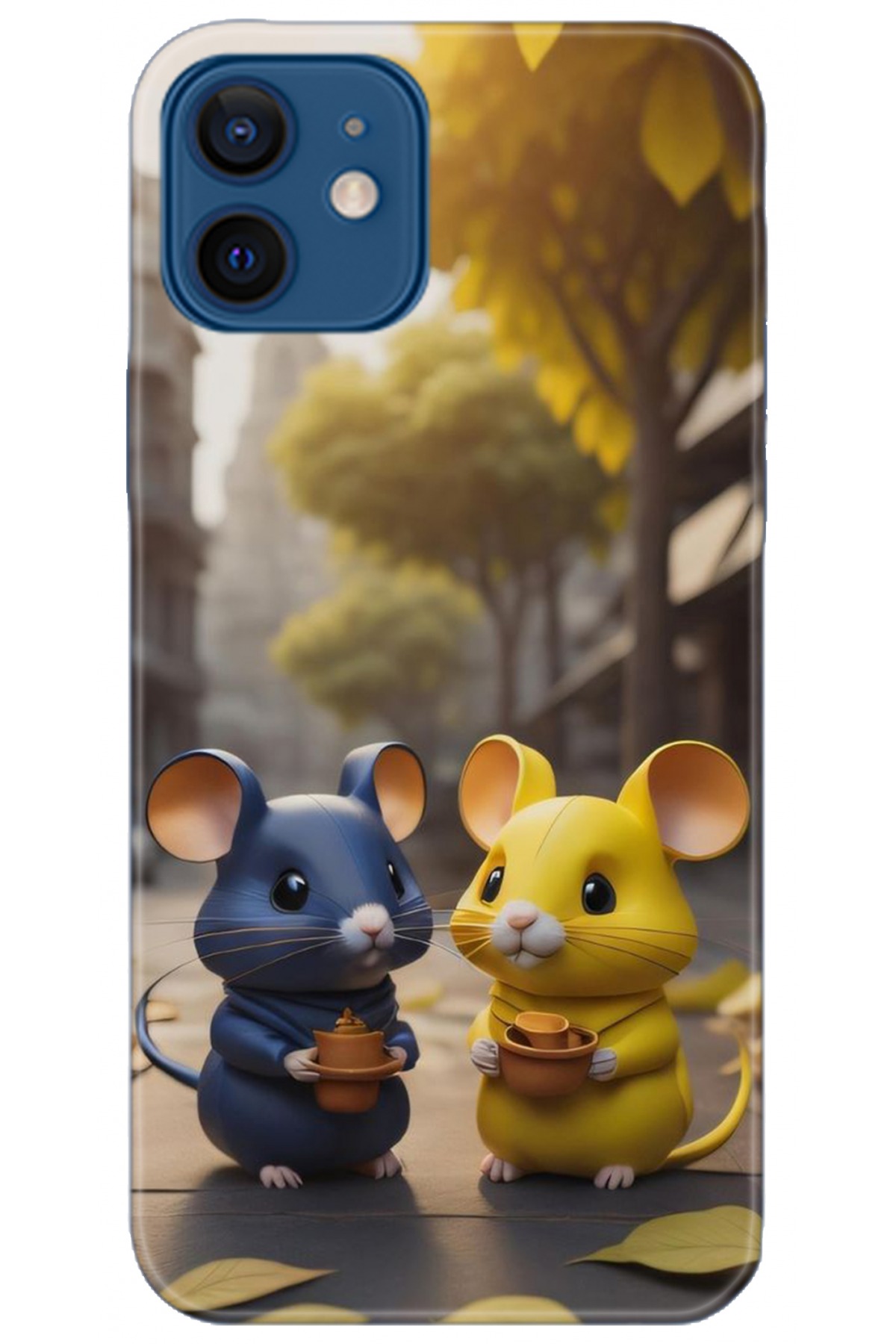 Apple iPhone 12 Mini Uyumlu Kılıf HD Baskılı Kılıf - Followed Institution 5306