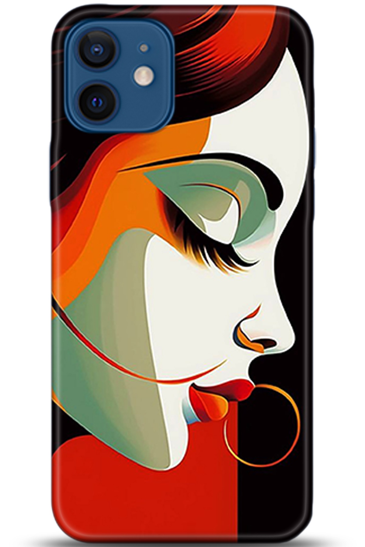 Apple iPhone 12 Mini Uyumlu Kılıf HD Baskılı Kılıf - Followed Institution 5324