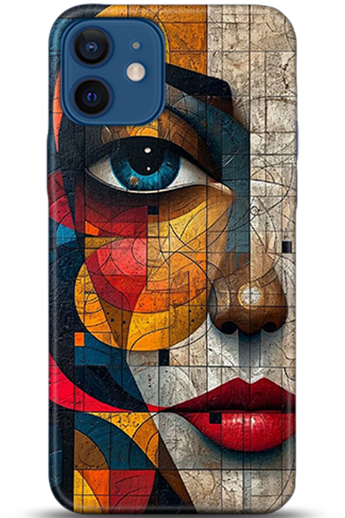 Apple iPhone 12 Mini Uyumlu Kılıf HD Baskılı Kılıf - Followed Institution 5366