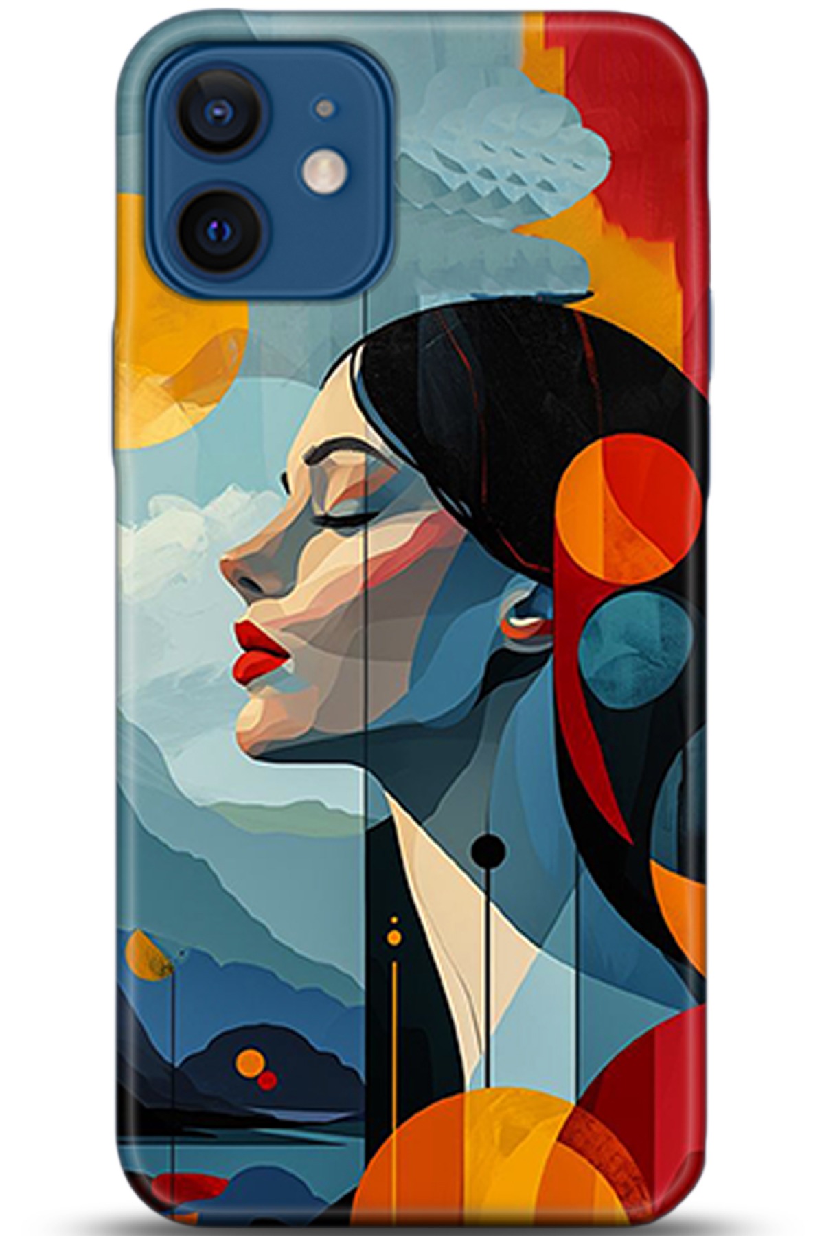 Apple iPhone 12 Mini Uyumlu Kılıf HD Baskılı Kılıf - Followed Institution 5367