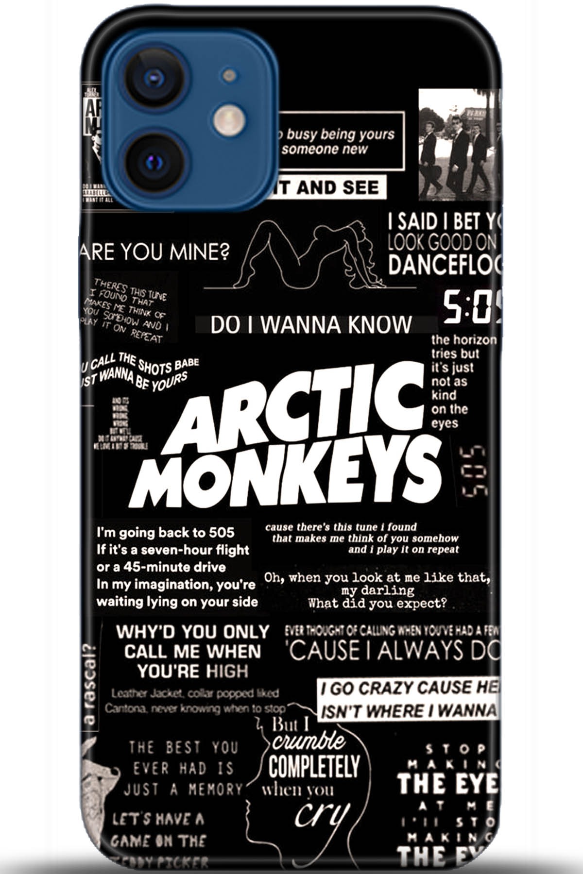 Apple iPhone 12 Mini Uyumlu Kılıf HD Baskılı Kılıf - Followed Institution 5538