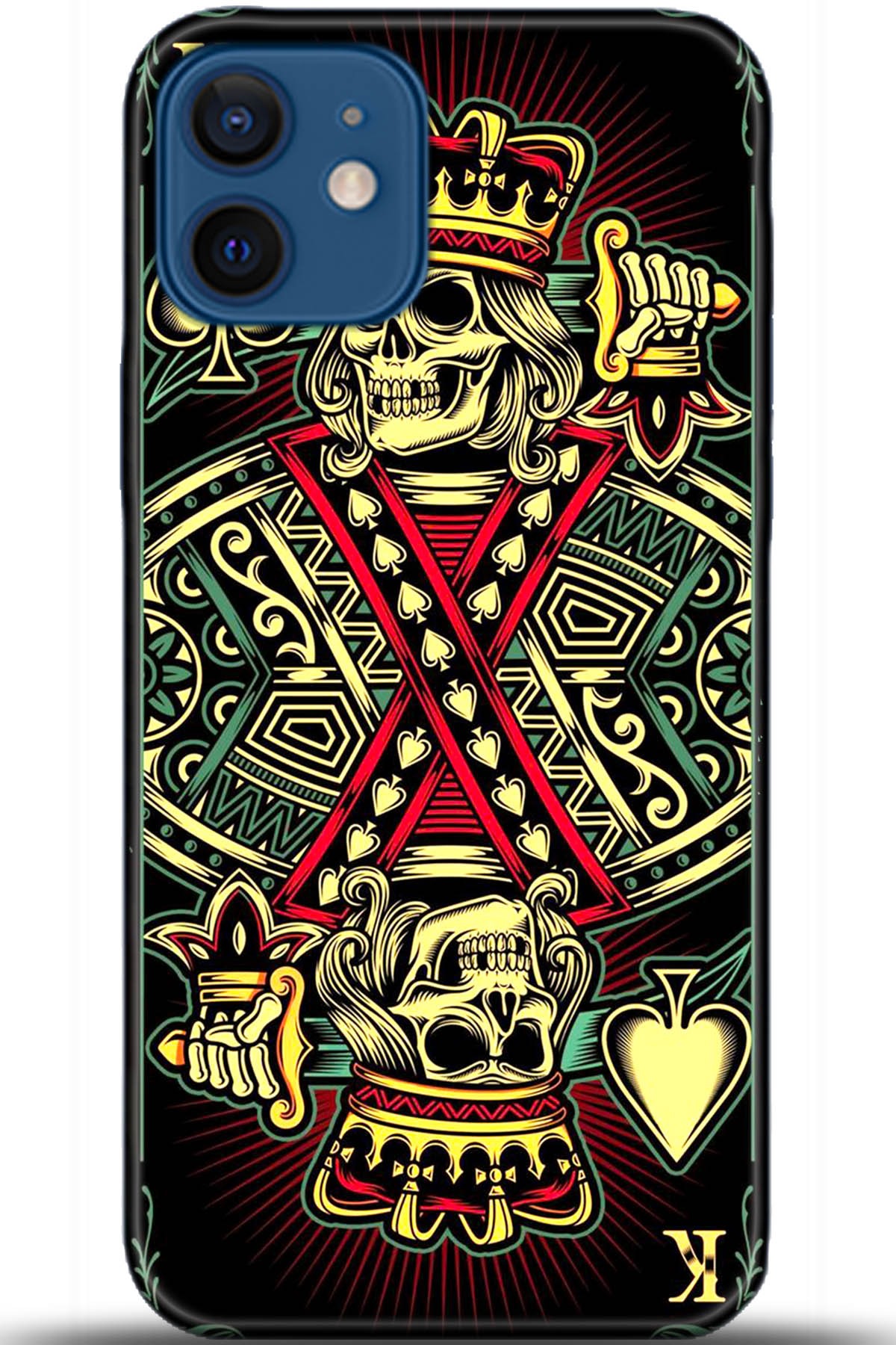 Apple iPhone 12 Mini Uyumlu Kılıf HD Baskılı Kılıf - Followed Institution 5553