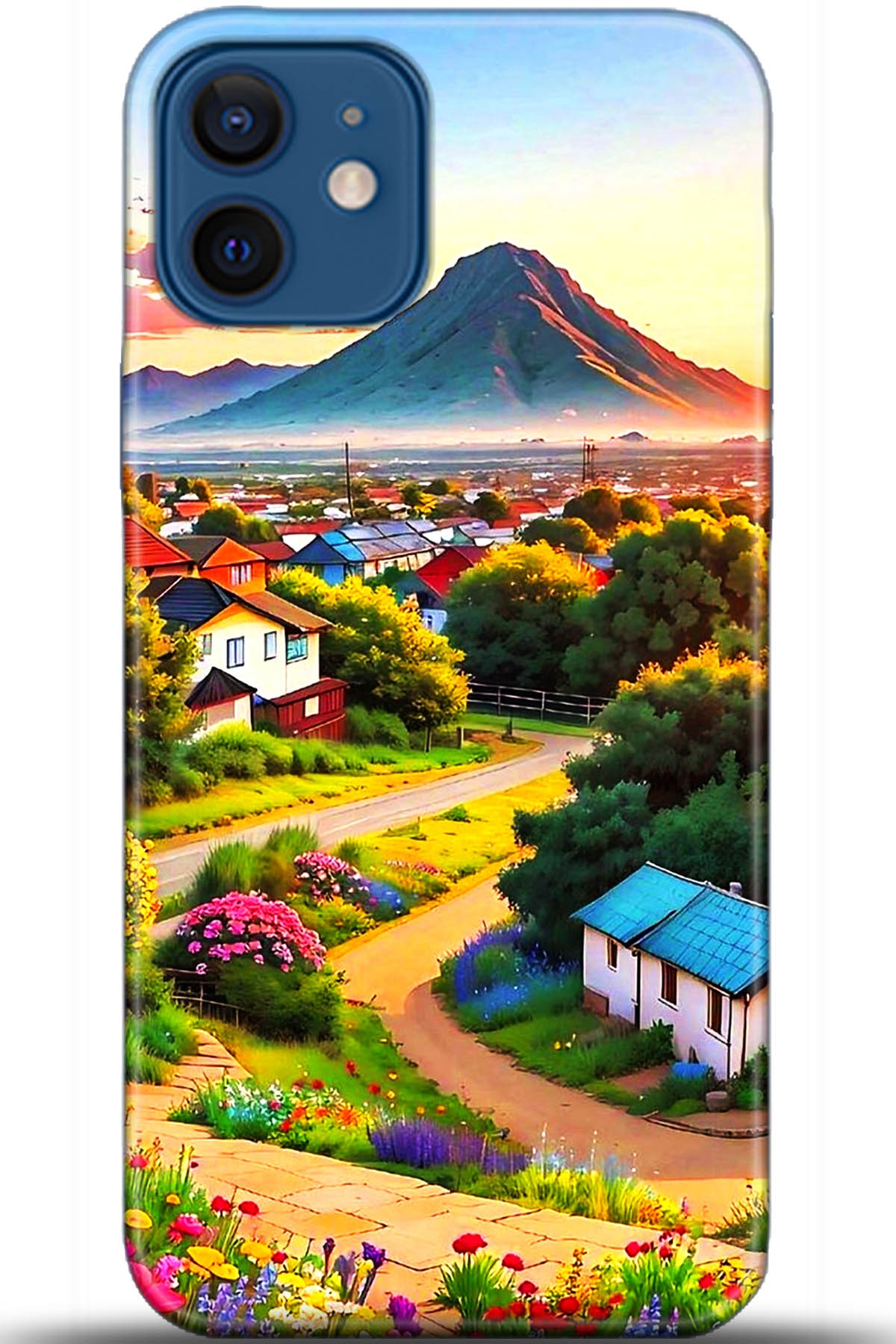 Apple iPhone 12 Mini Uyumlu Kılıf HD Baskılı Kılıf - Followed Institution 5605