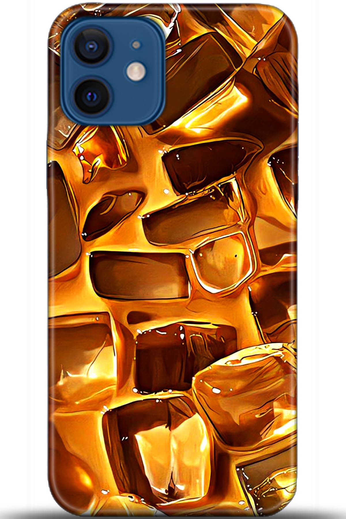 Apple iPhone 12 Mini Uyumlu Kılıf HD Baskılı Kılıf - Followed Institution 5614