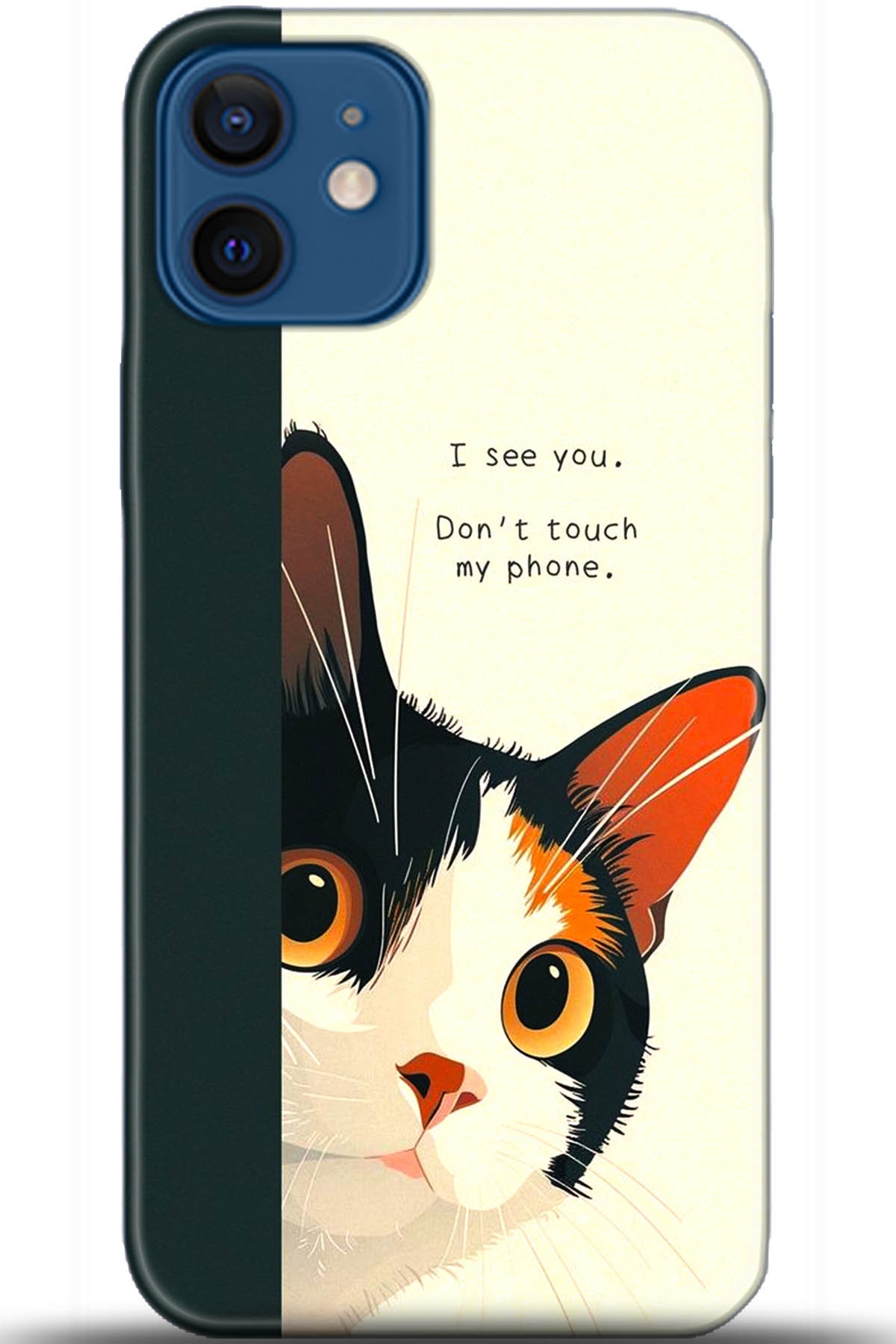 Apple iPhone 12 Mini Uyumlu Kılıf HD Baskılı Kılıf - Followed Institution 5649