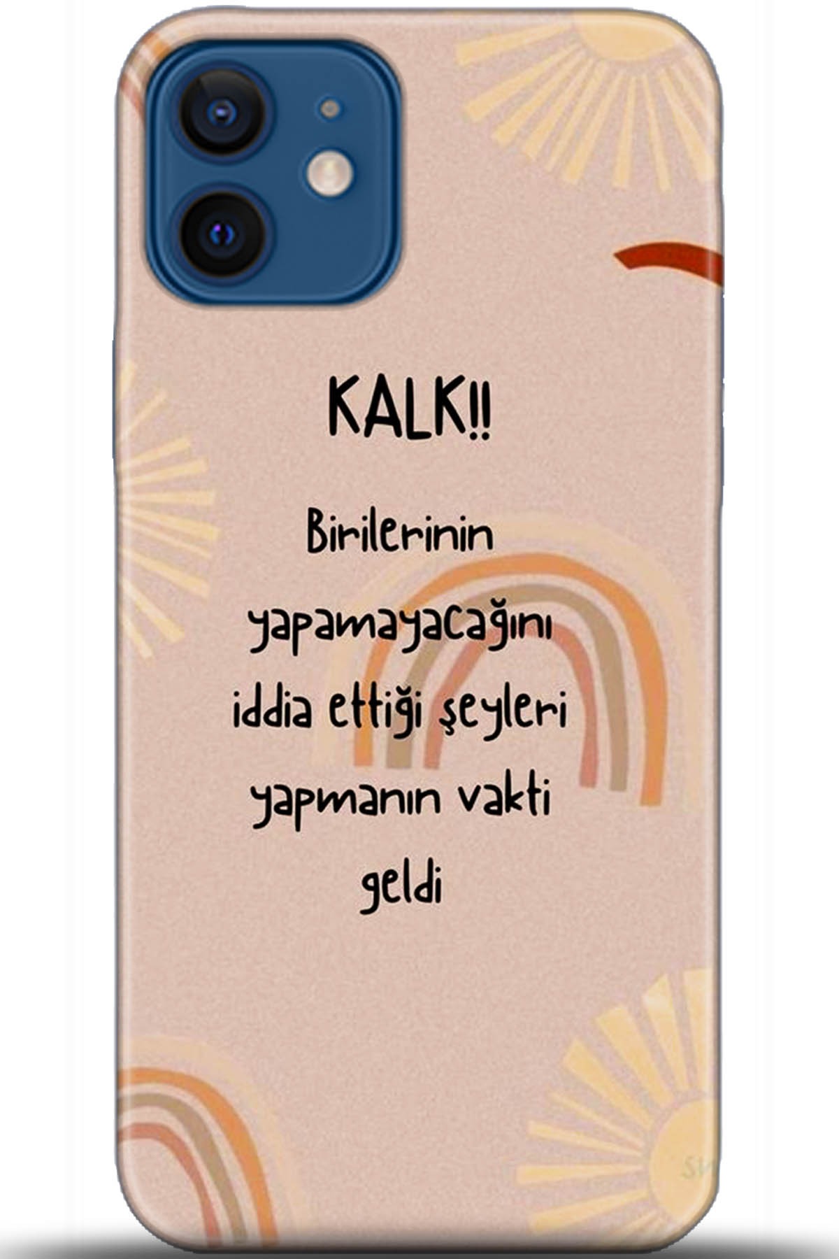 Apple iPhone 12 Mini Uyumlu Kılıf HD Baskılı Kılıf - Followed Institution 5688