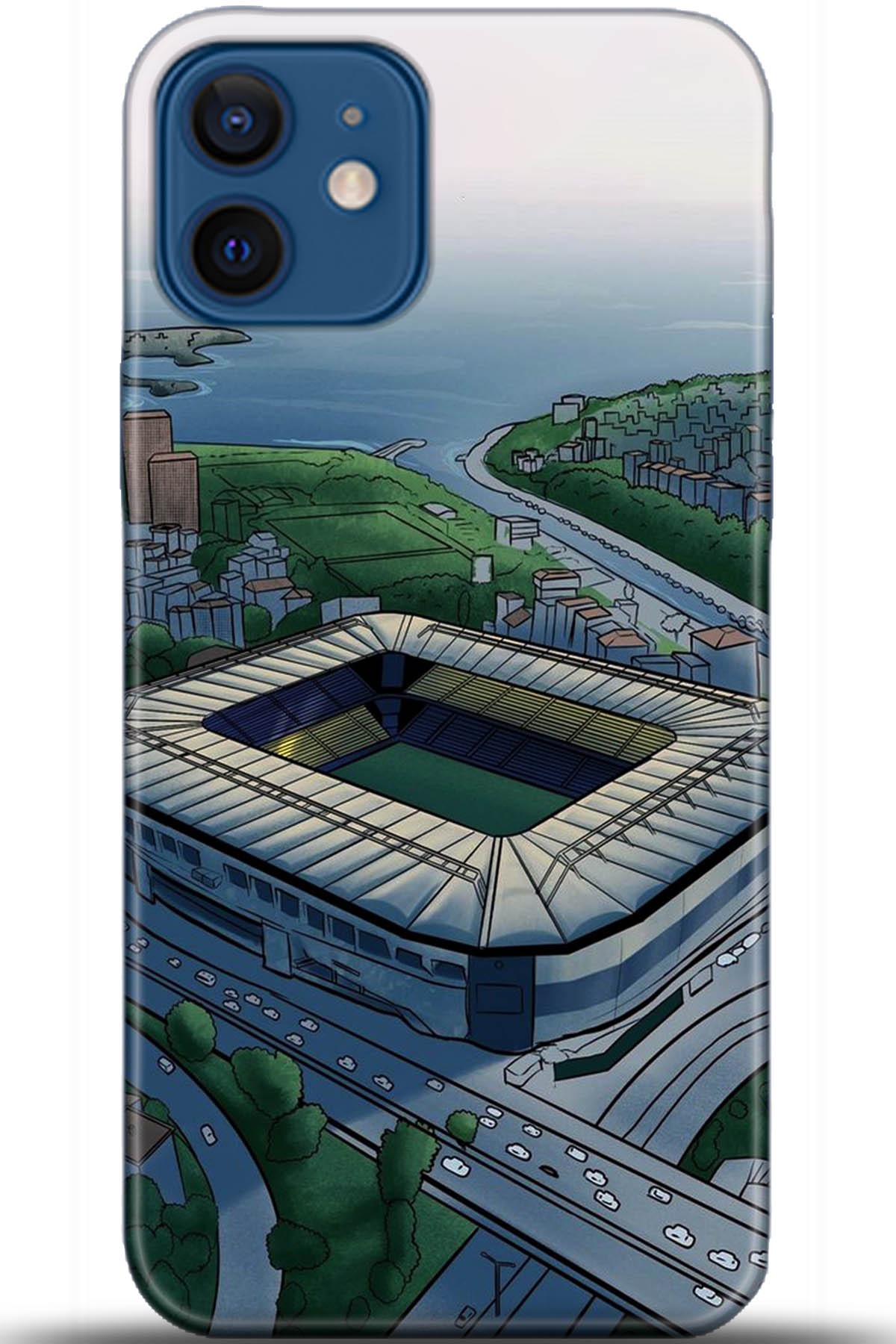 Apple iPhone 12 Mini Uyumlu Kılıf HD Baskılı Kılıf - Followed Institution 5715