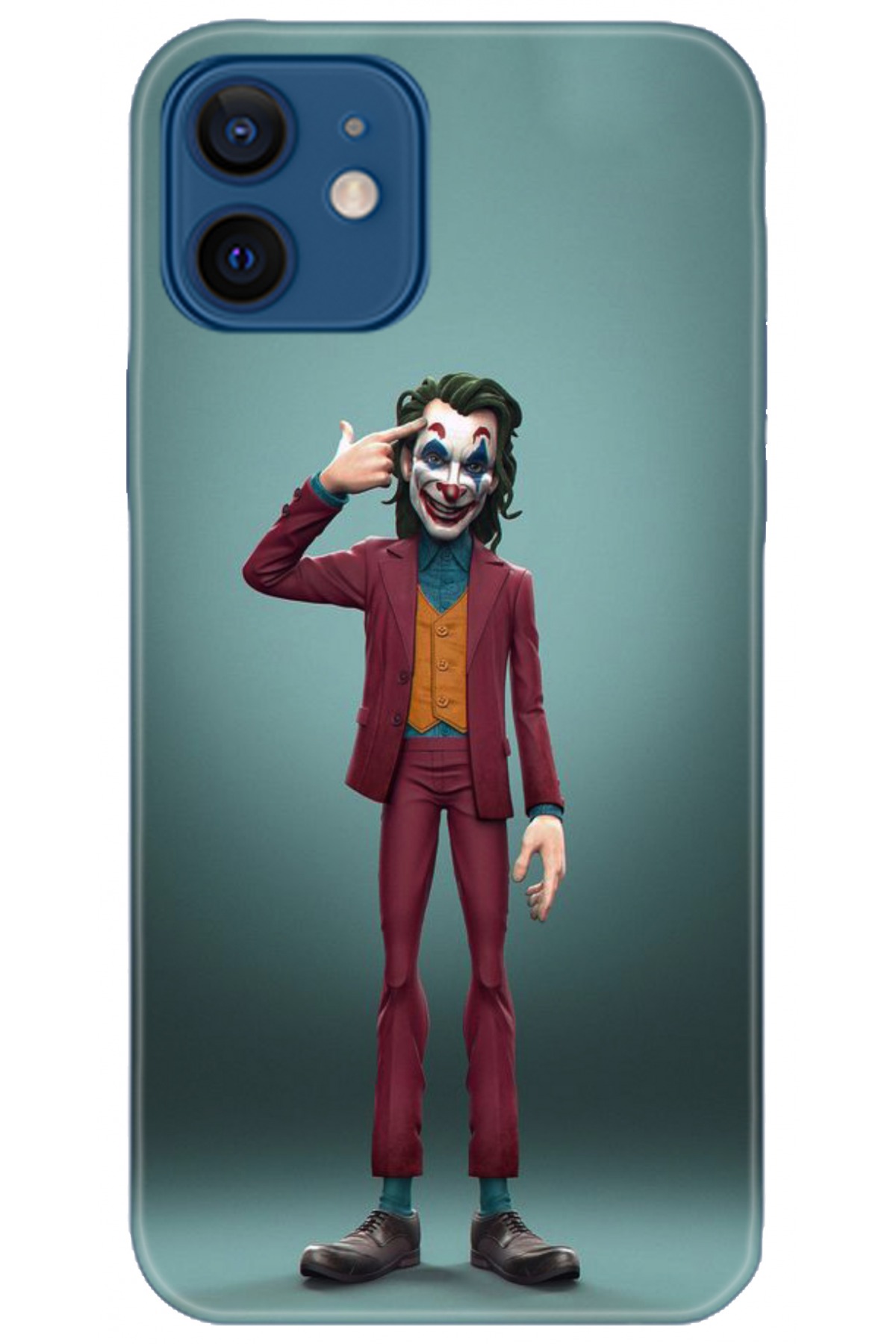 Apple iPhone 12 6.1inç Uyumlu Kılıf HD Baskılı Kılıf - Followed Institution 5017