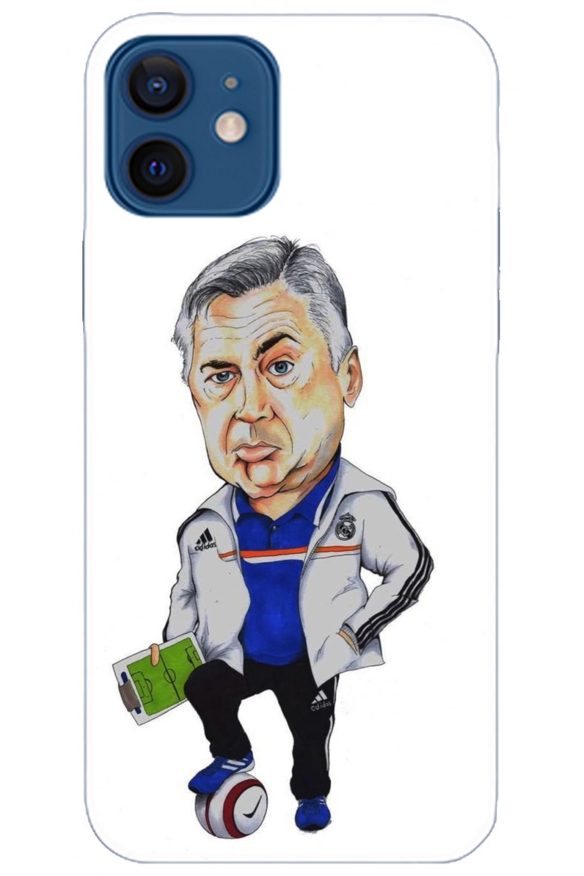 Apple iPhone 12 6.1inç Uyumlu Kılıf HD Baskılı Kılıf - Followed Institution 5022