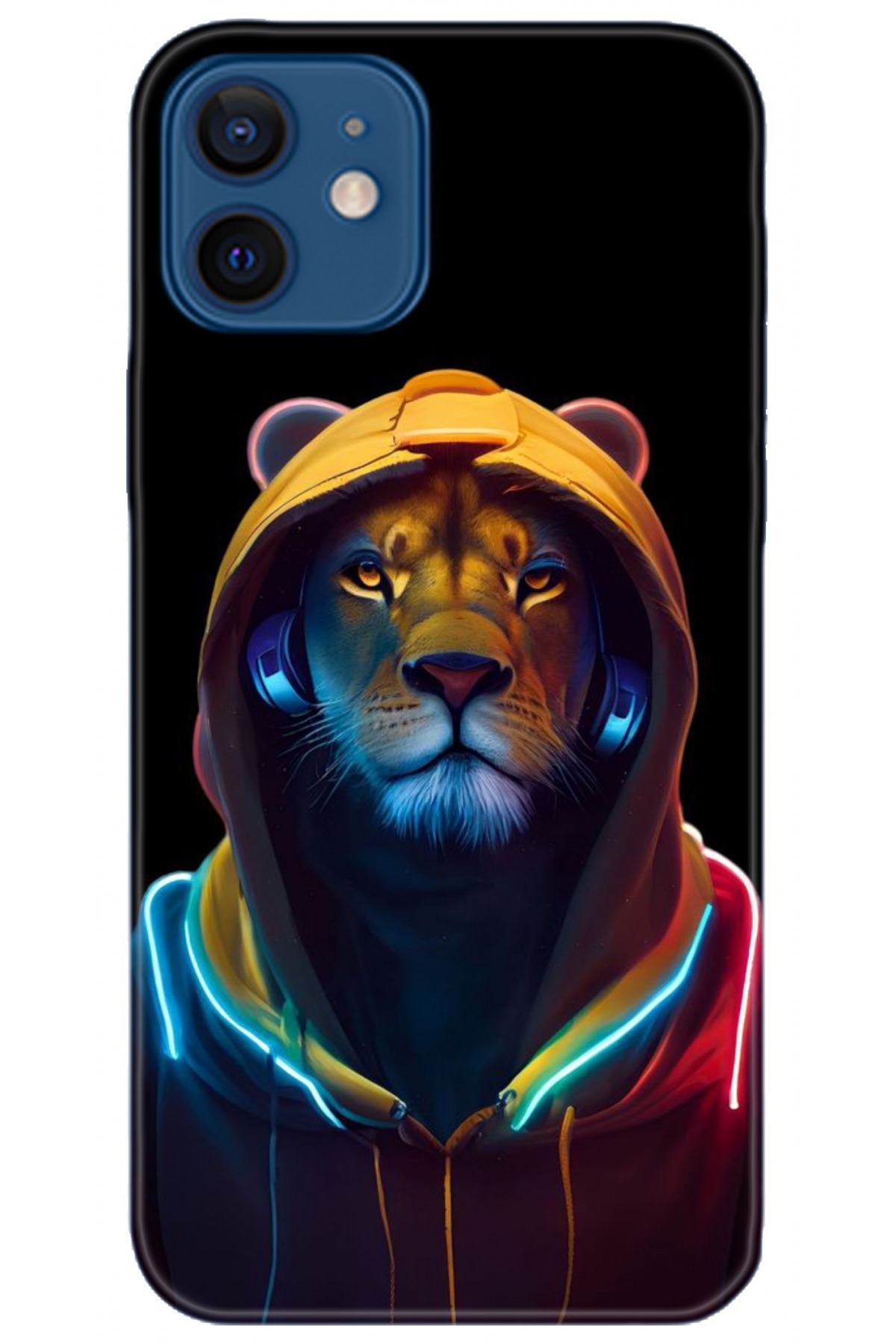 Apple iPhone 12 6.1inç Uyumlu Kılıf HD Baskılı Kılıf - Followed Institution 5057