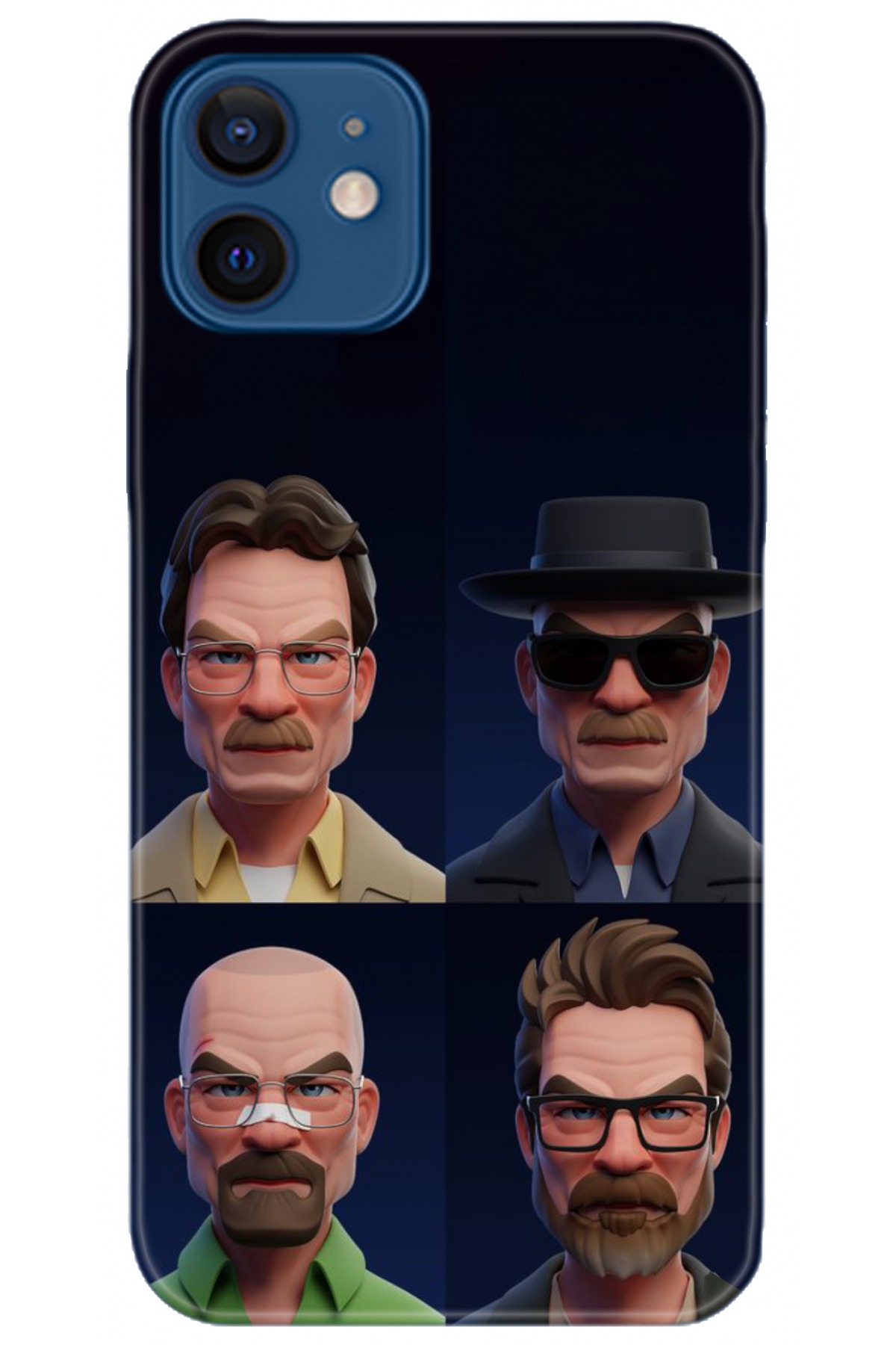 Apple iPhone 12 6.1inç Uyumlu Kılıf HD Baskılı Kılıf - Followed Institution 5068