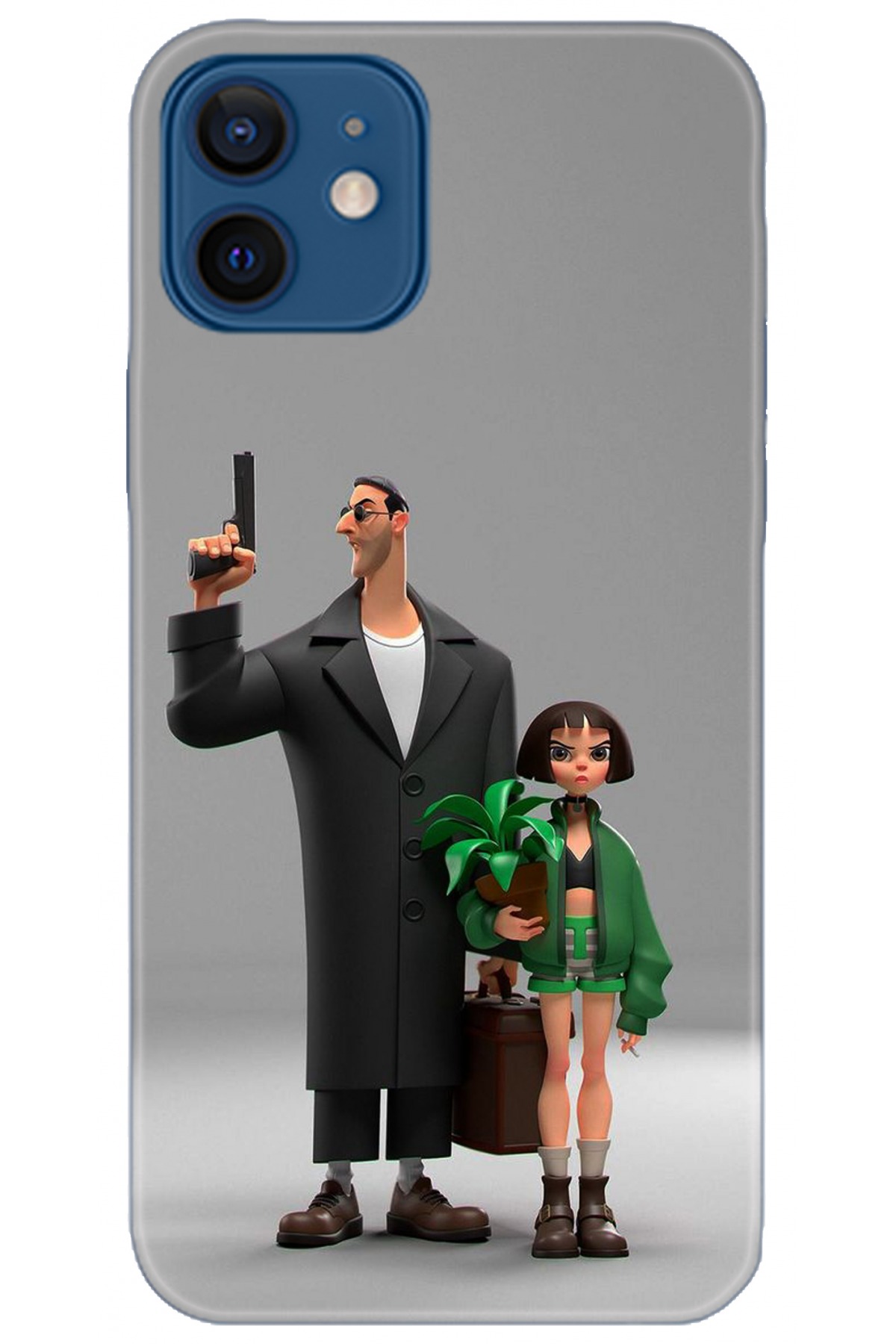 Apple iPhone 12 6.1inç Uyumlu Kılıf HD Baskılı Kılıf - Followed Institution 5079