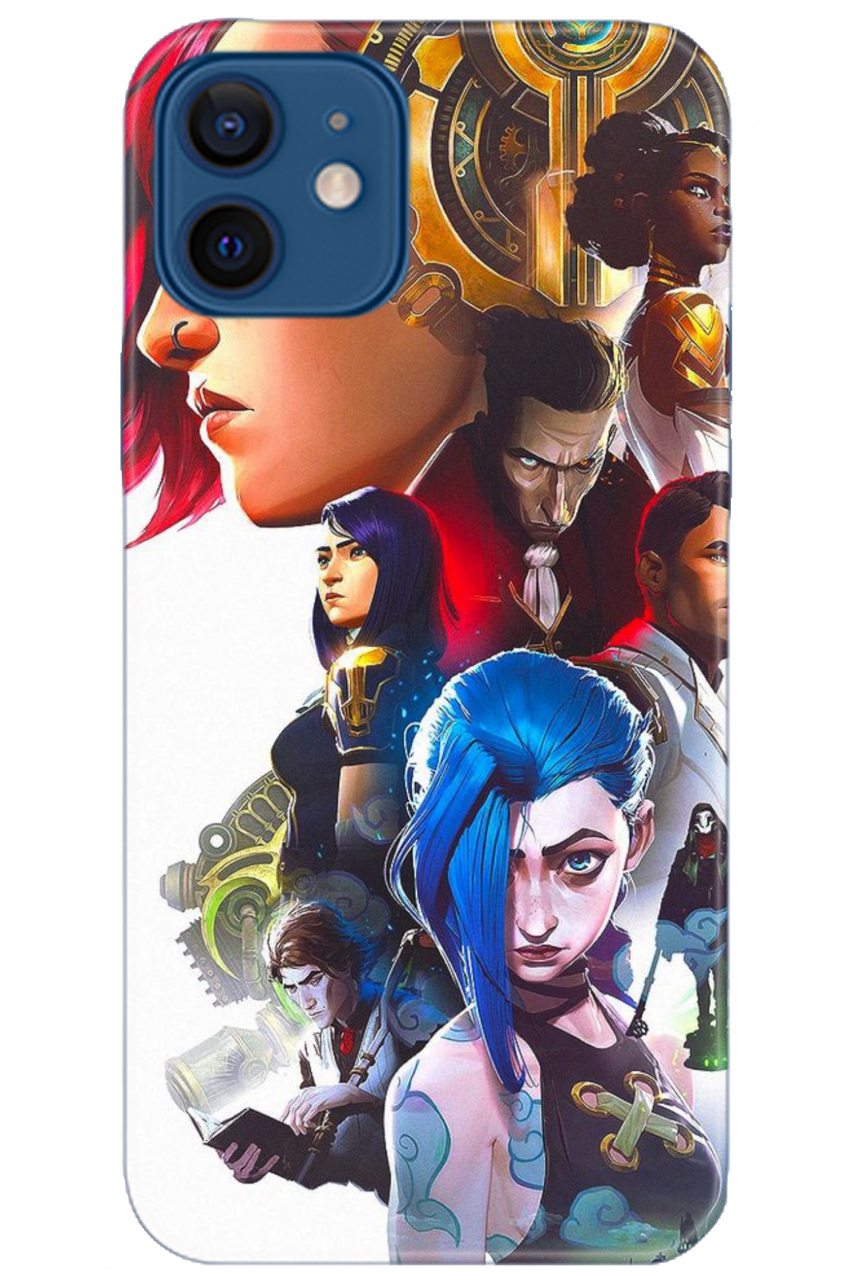 Apple iPhone 12 6.1inç Uyumlu Kılıf HD Baskılı Kılıf - Followed Institution 5080