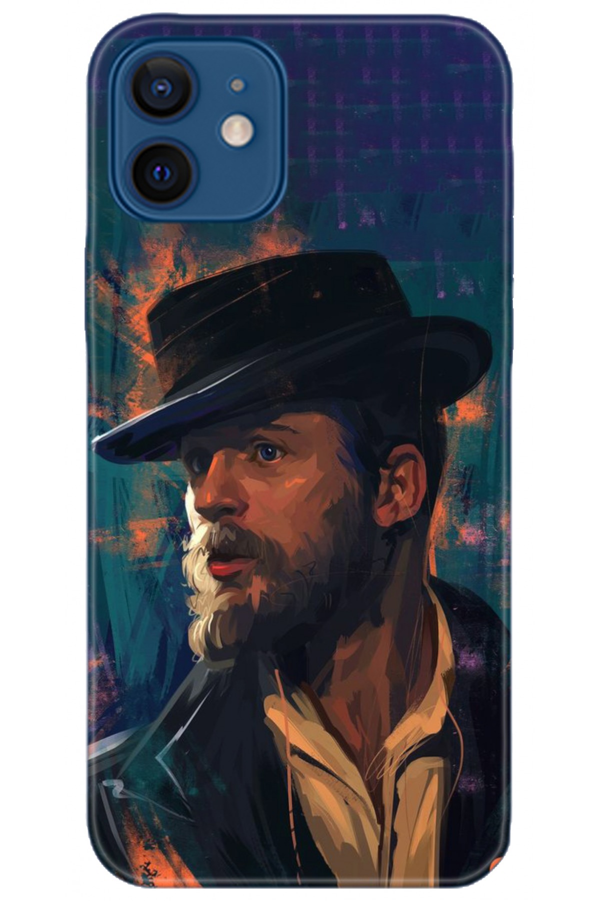 Apple iPhone 12 6.1inç Uyumlu Kılıf HD Baskılı Kılıf - Followed Institution 5094