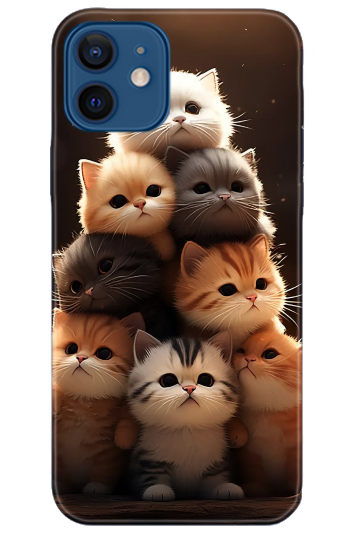 Apple iPhone 12 6.1inç Uyumlu Kılıf HD Baskılı Kılıf - Followed Institution 5113