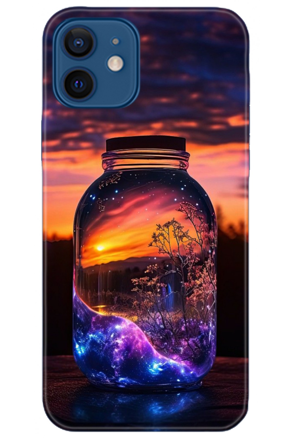 Apple iPhone 12 6.1inç Uyumlu Kılıf HD Baskılı Kılıf - Followed Institution 5118