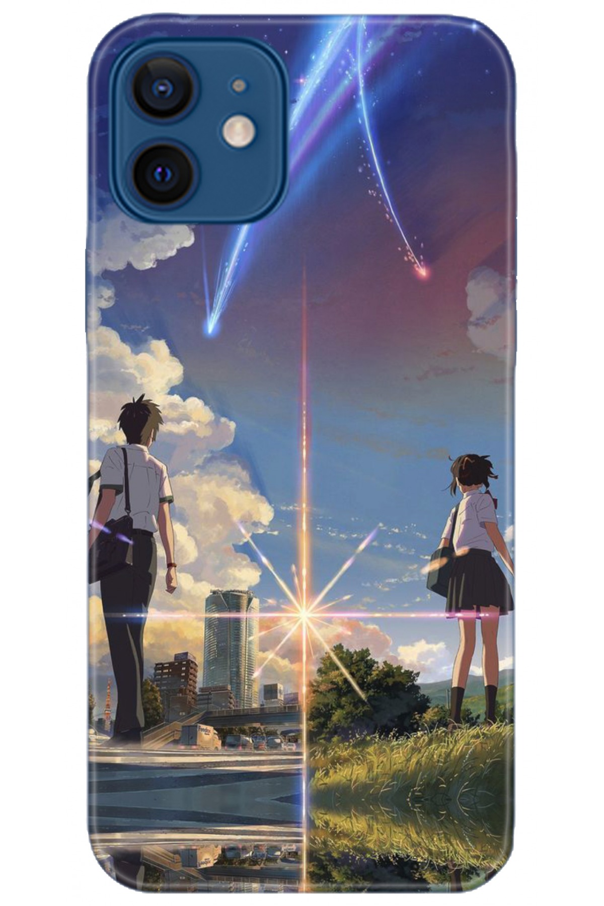 Apple iPhone 12 6.1inç Uyumlu Kılıf HD Baskılı Kılıf - Followed Institution 5176