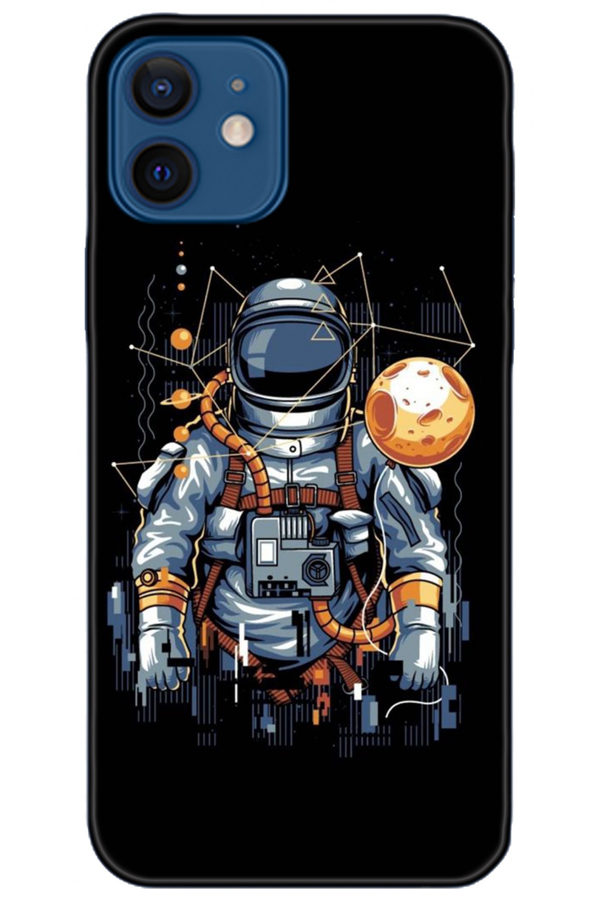 Apple iPhone 12 6.1inç Uyumlu Kılıf HD Baskılı Kılıf - Followed Institution 5221