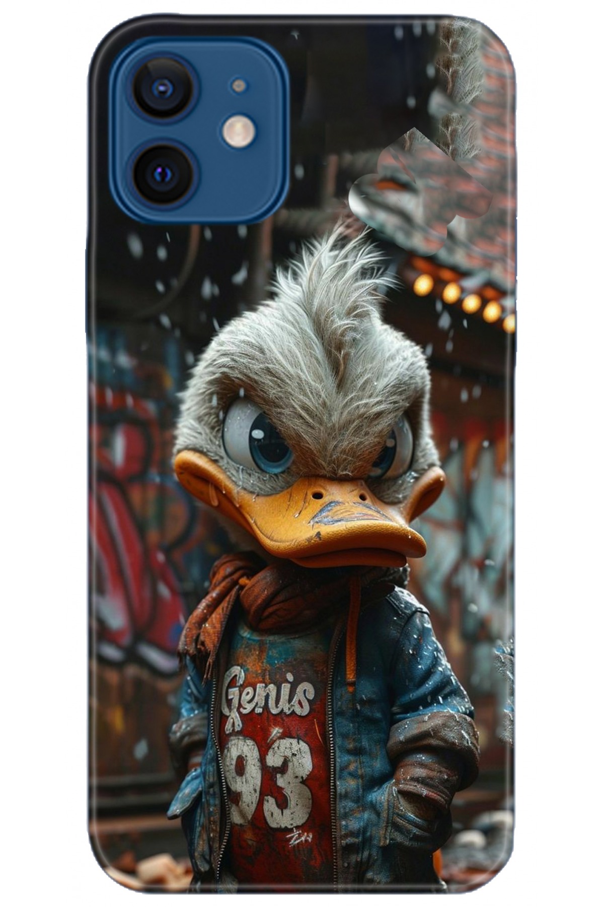 Apple iPhone 12 6.1inç Uyumlu Kılıf HD Baskılı Kılıf - Followed Institution 5230